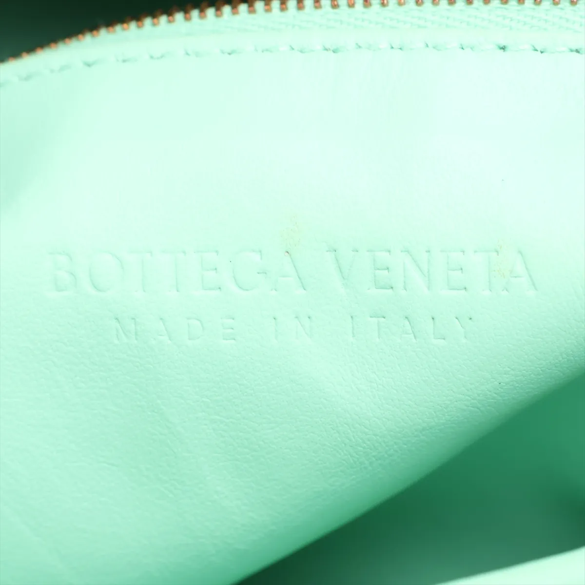 Intrecciato Small Hop Leather Shoulder Bag, Green — view 9