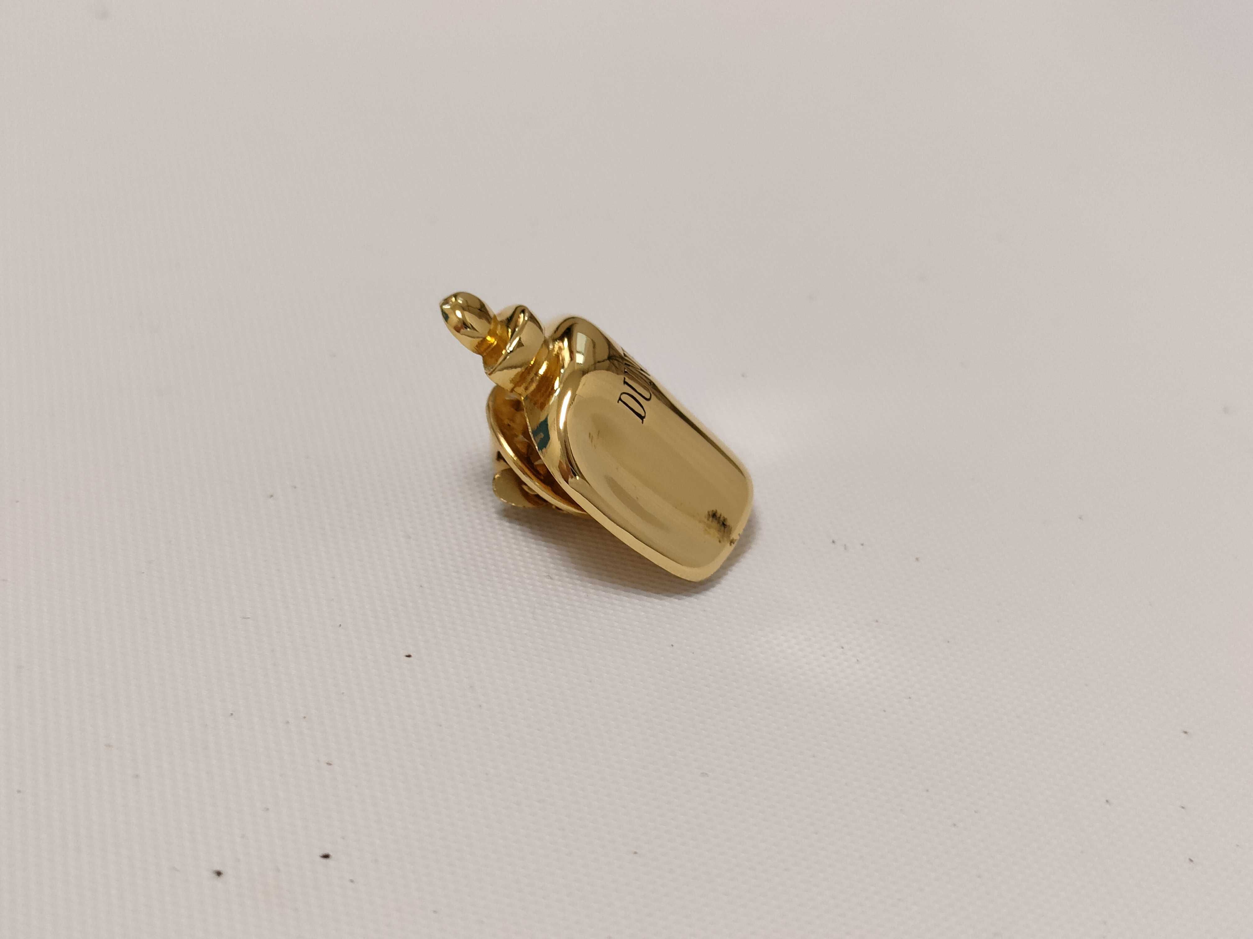 Christian Dune brooch, perfume motif, gold brooch — view 2