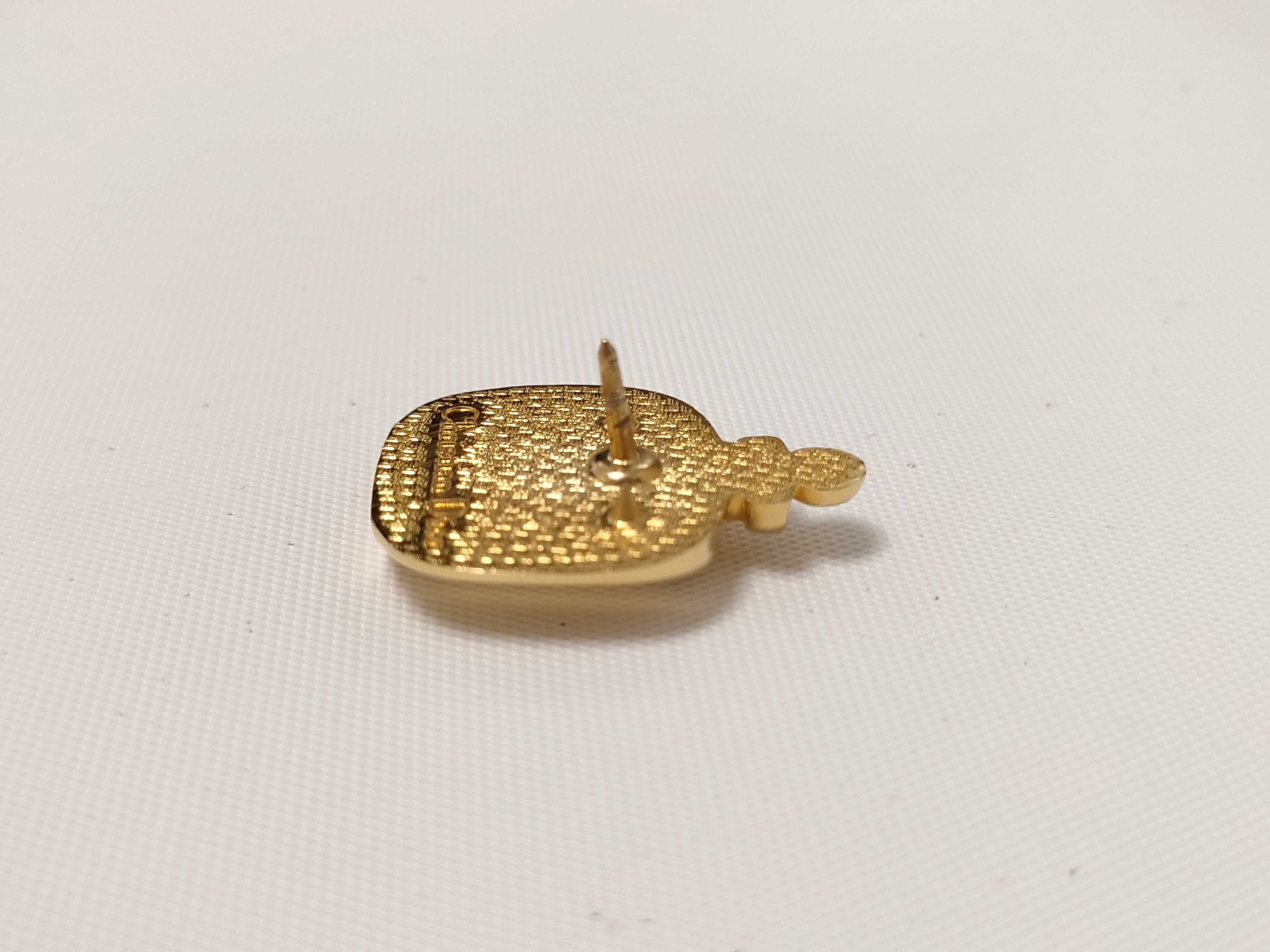 Christian Dune brooch, perfume motif, gold brooch — view 6