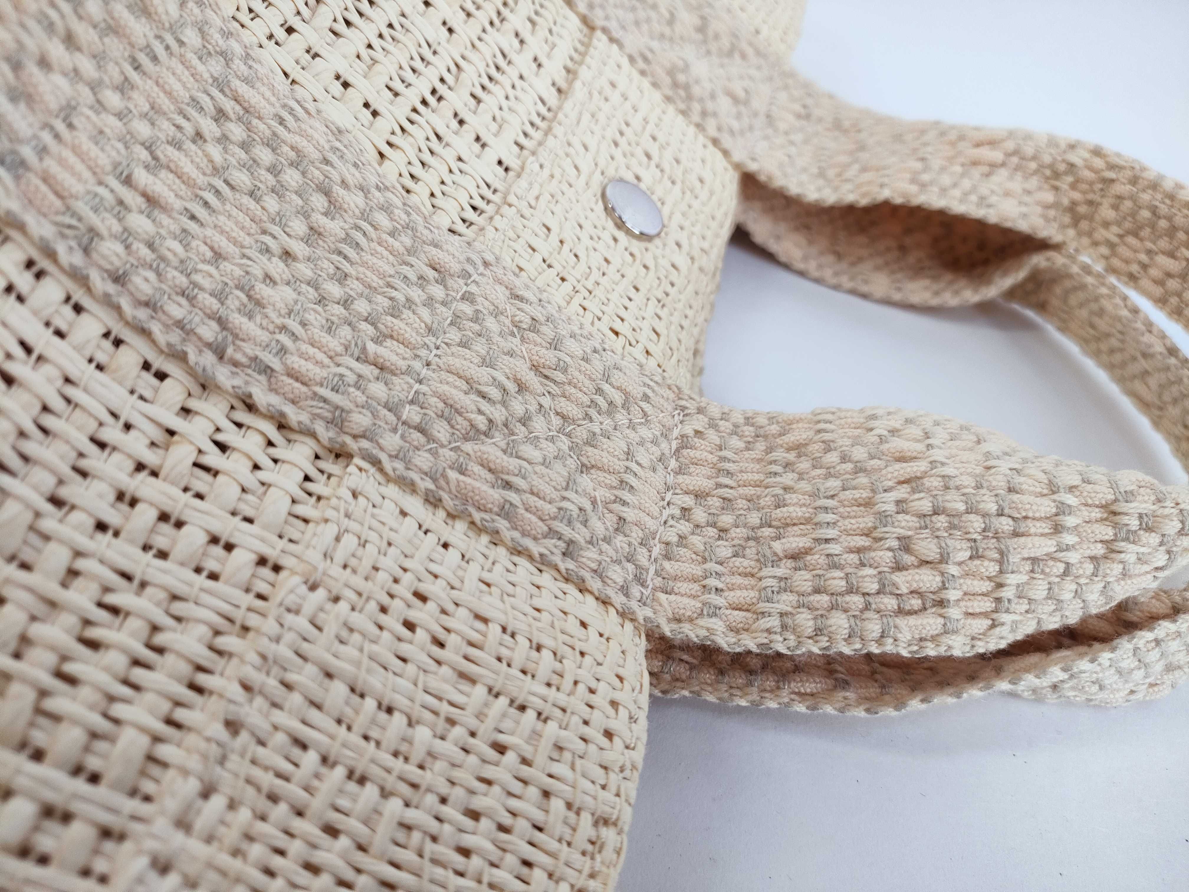 Bora PM Straw Beige Handbag — view 5