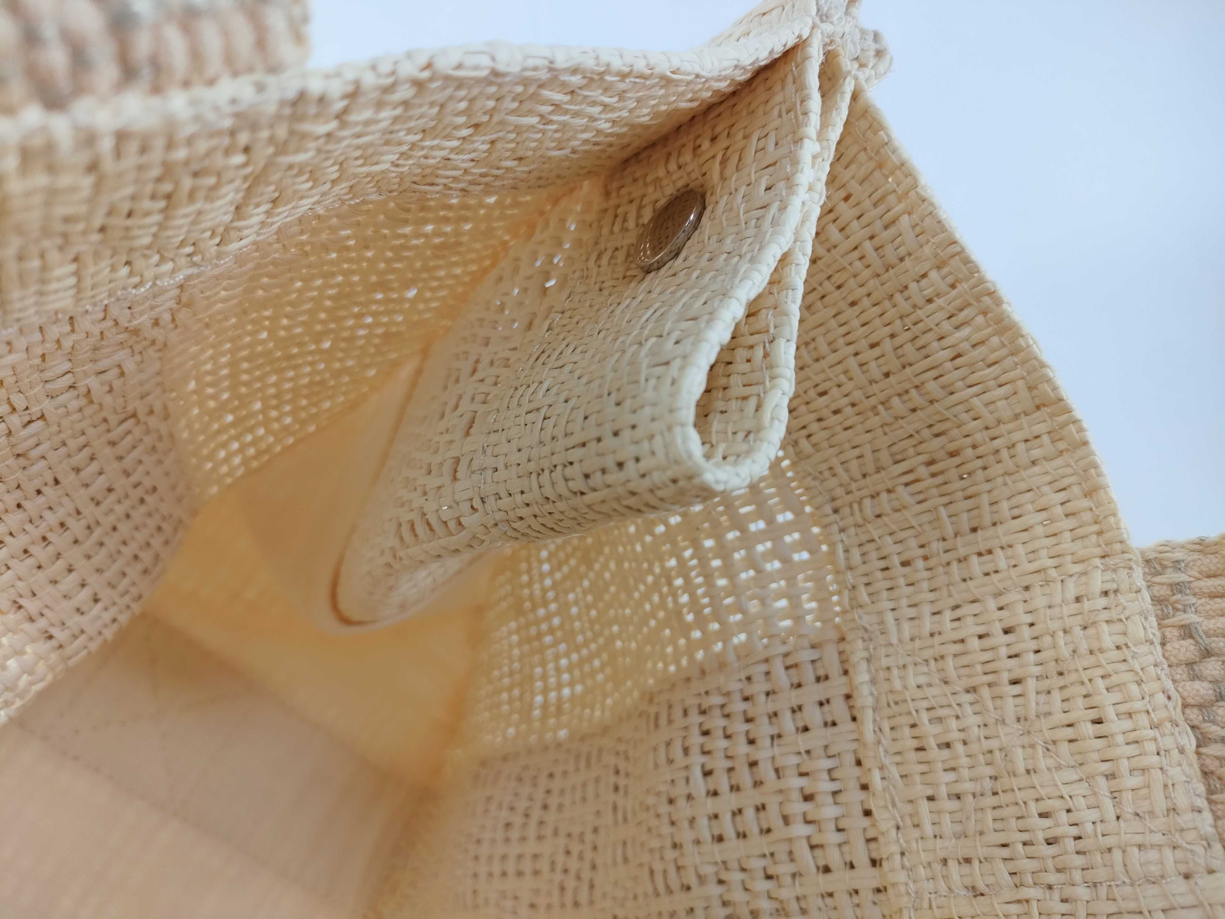 Bora PM Straw Beige Handbag — view 9