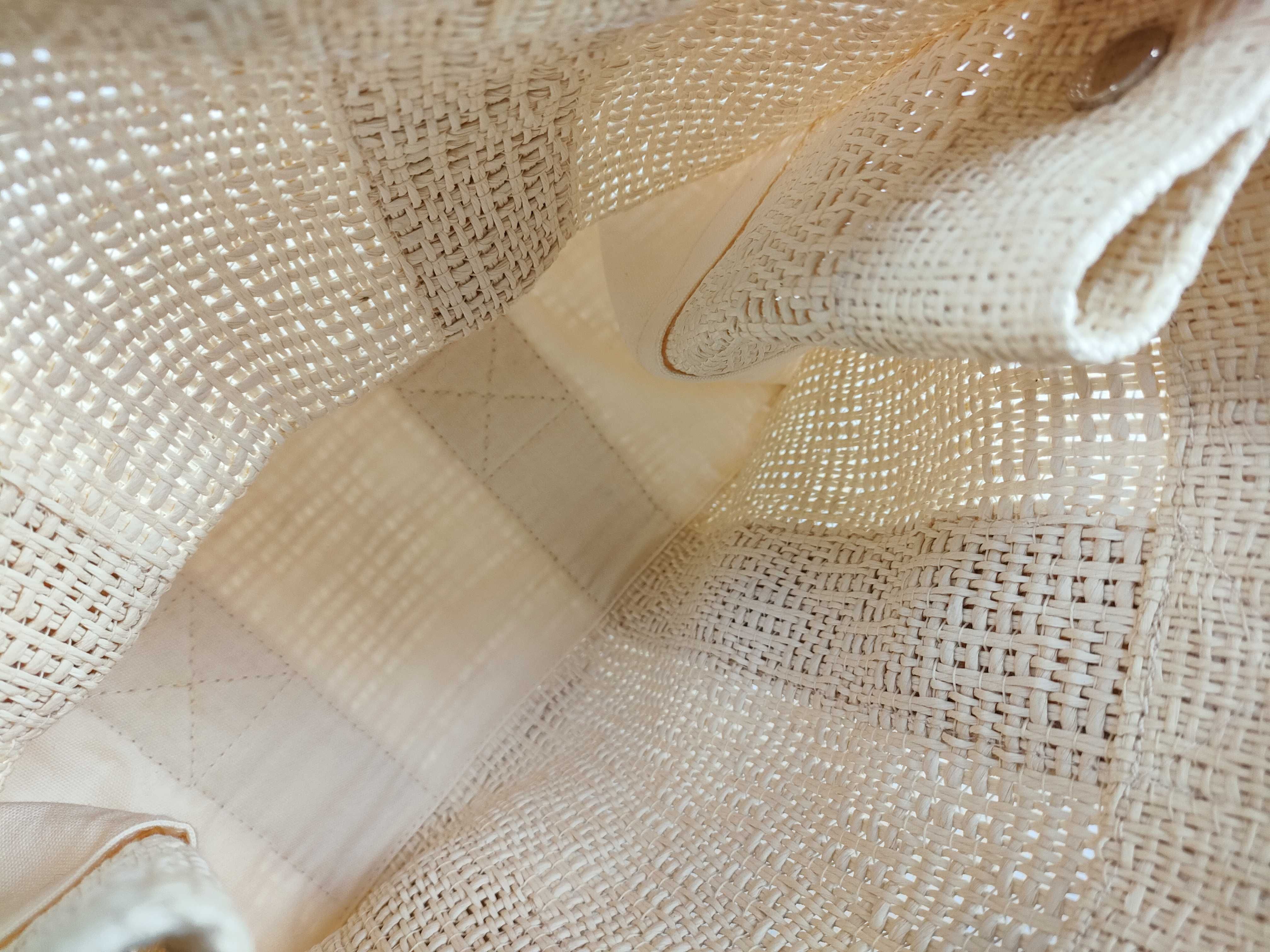 Bora PM Straw Beige Handbag — view 10