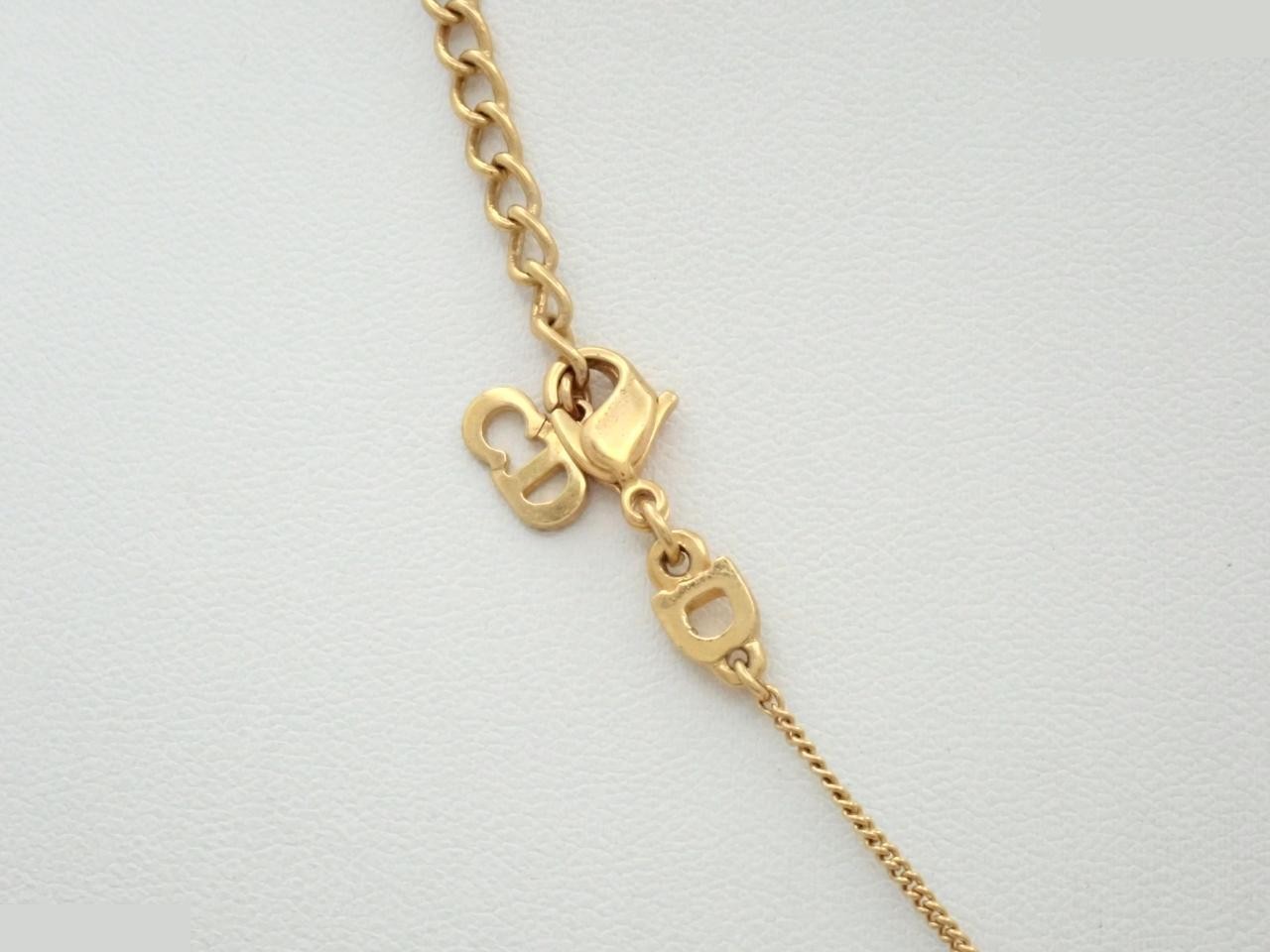 Gold necklace, chain approximately 43cm — view 2