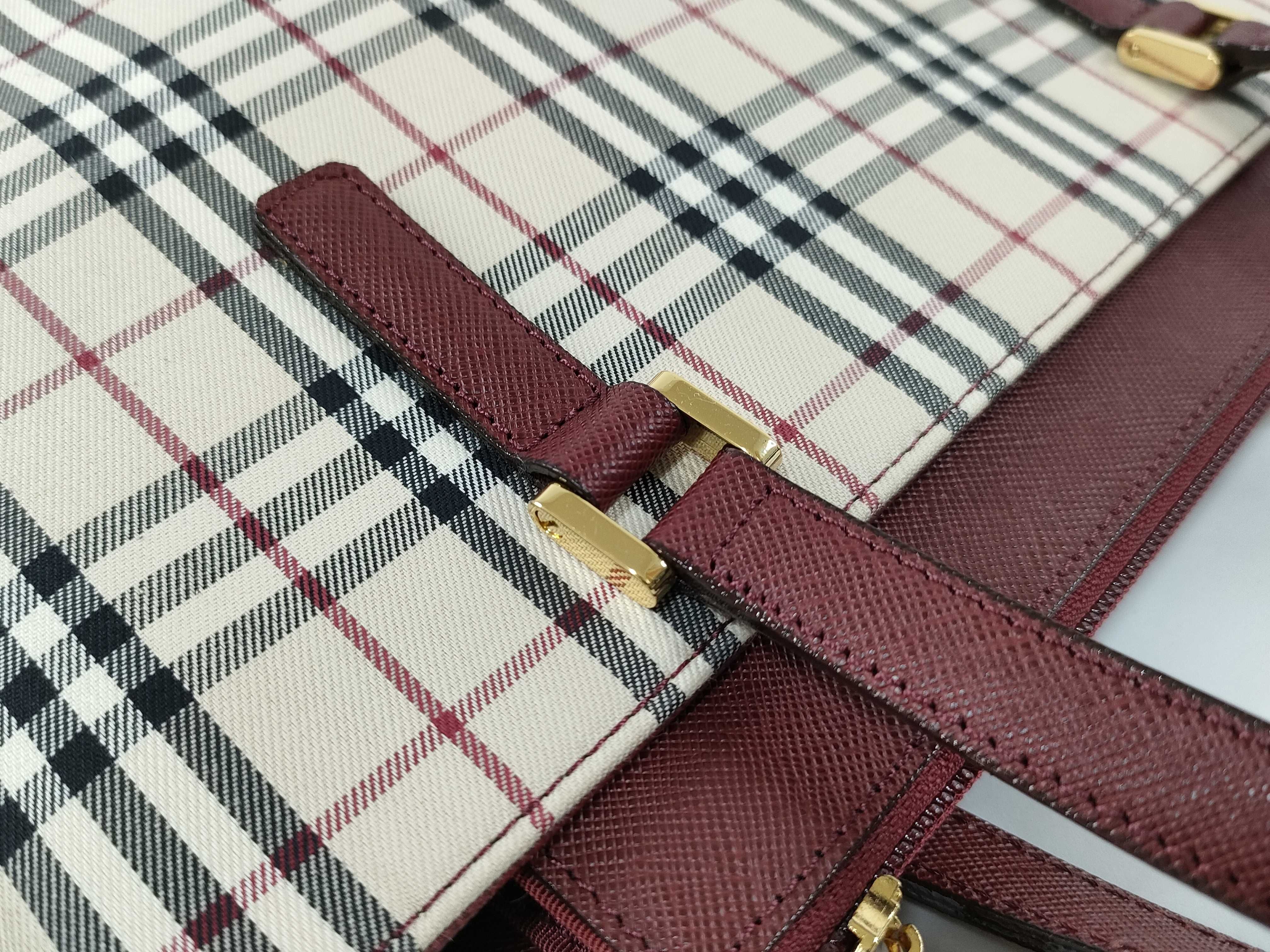 Nova Check Handbag — view 7