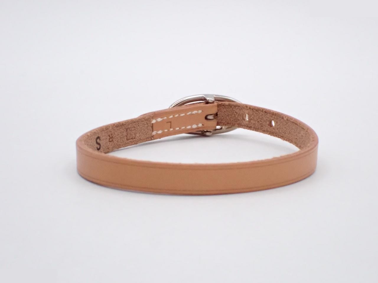 Leather bracelet, wrist circumference approximately 20.5 cm — view 2