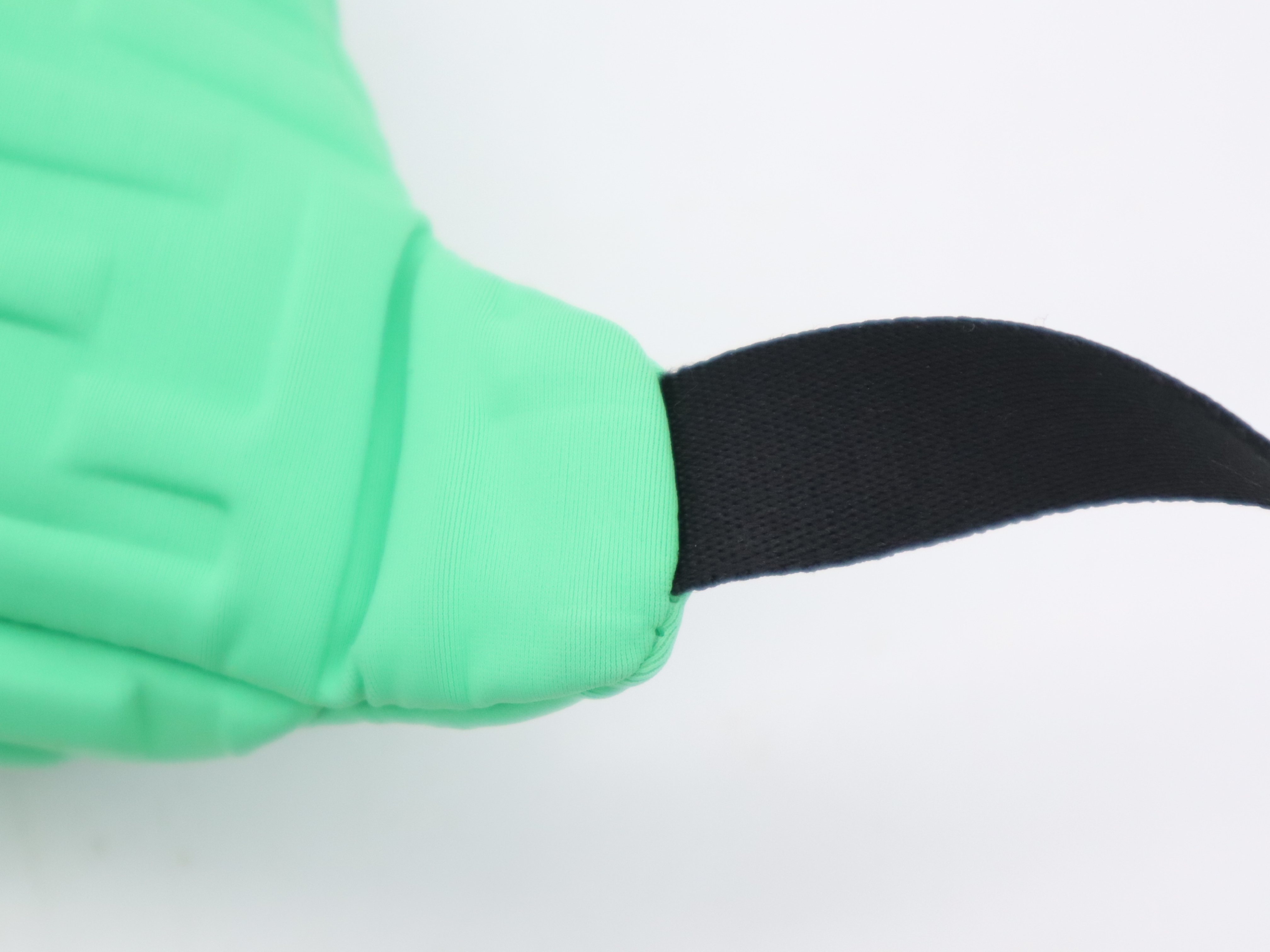 7VB011 Nylon Zucca Pattern Belt Bag Green Waist Bag — view 8