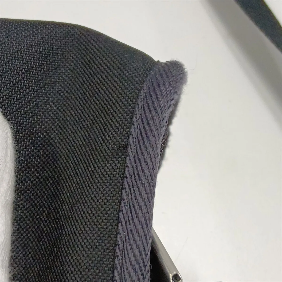 Logo Canvas Shoulder Bag, Black — view 12