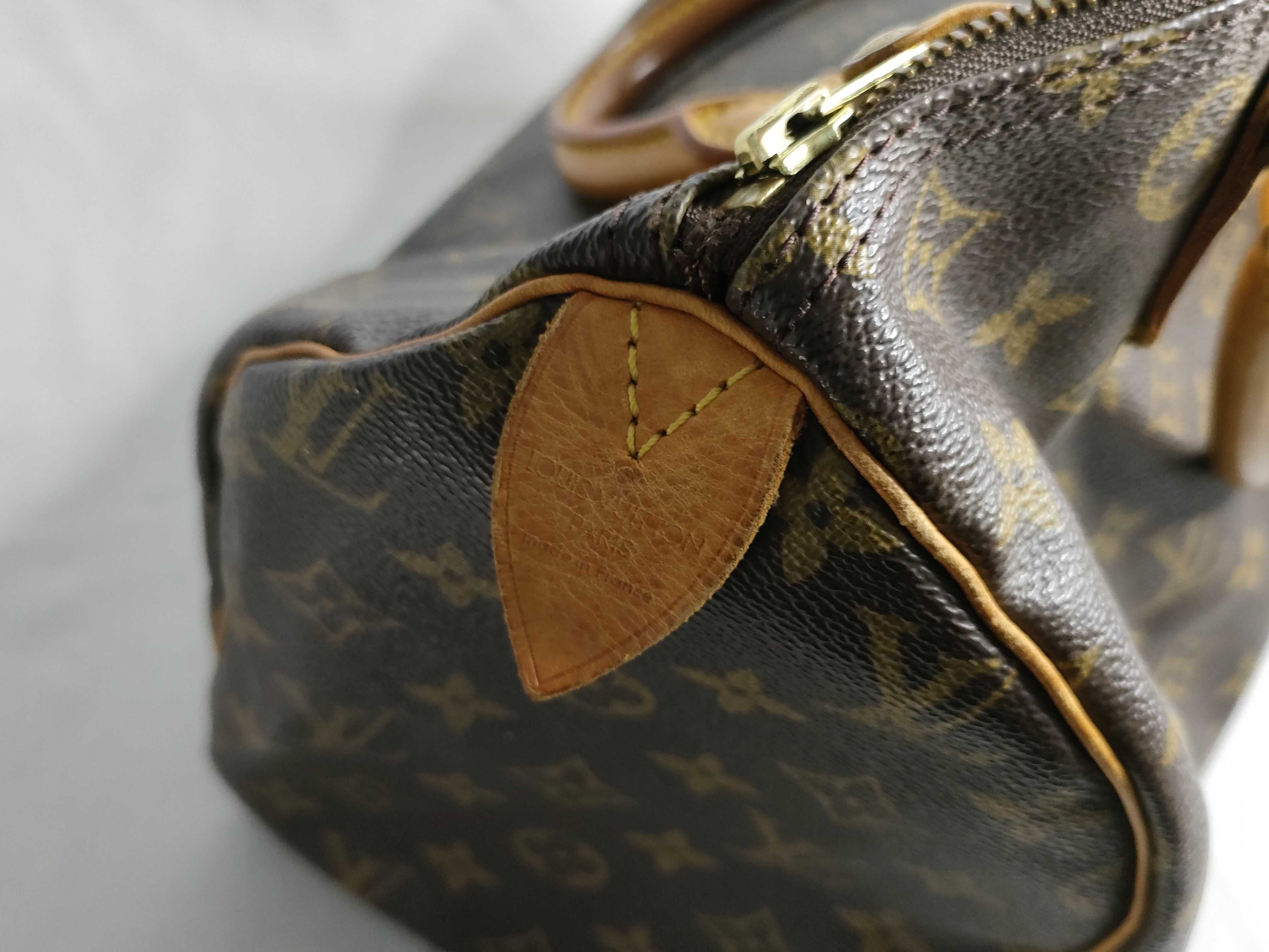 Monogram Speedy 30 M41526 SP1918 Brown Handbag — view 12