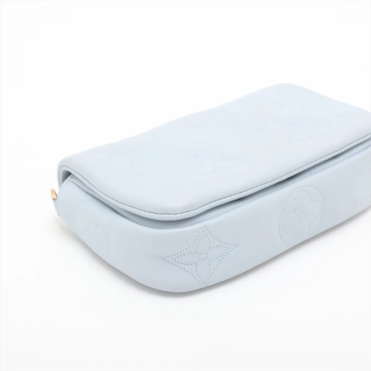 Bubblegram Wallet on Strap M81399 Blue (RFID detected) — view 4