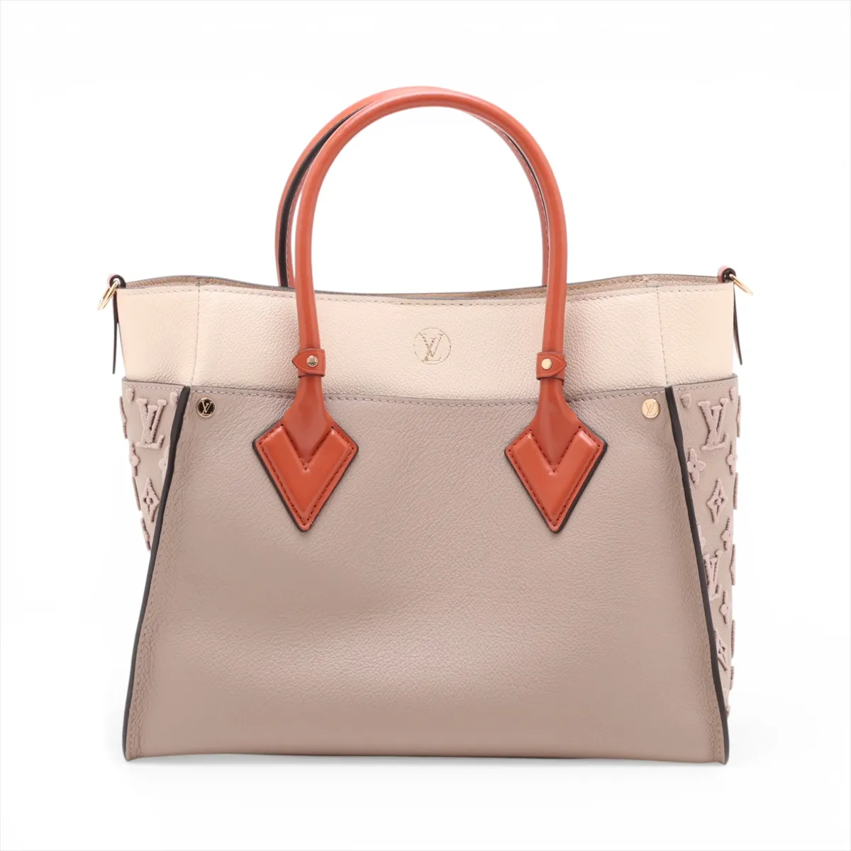 Monogram Tuftage On My Side MM M53825 Beige (RFID detected) — view 2