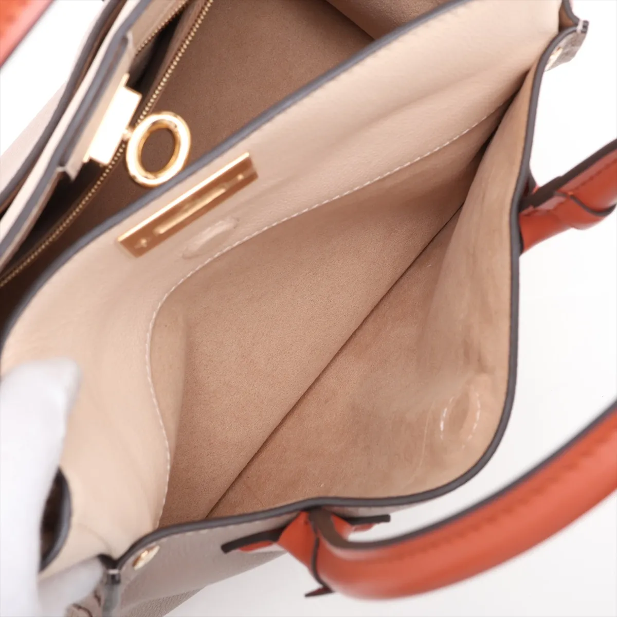 Monogram Tuftage On My Side MM M53825 Beige (RFID detected) — view 10