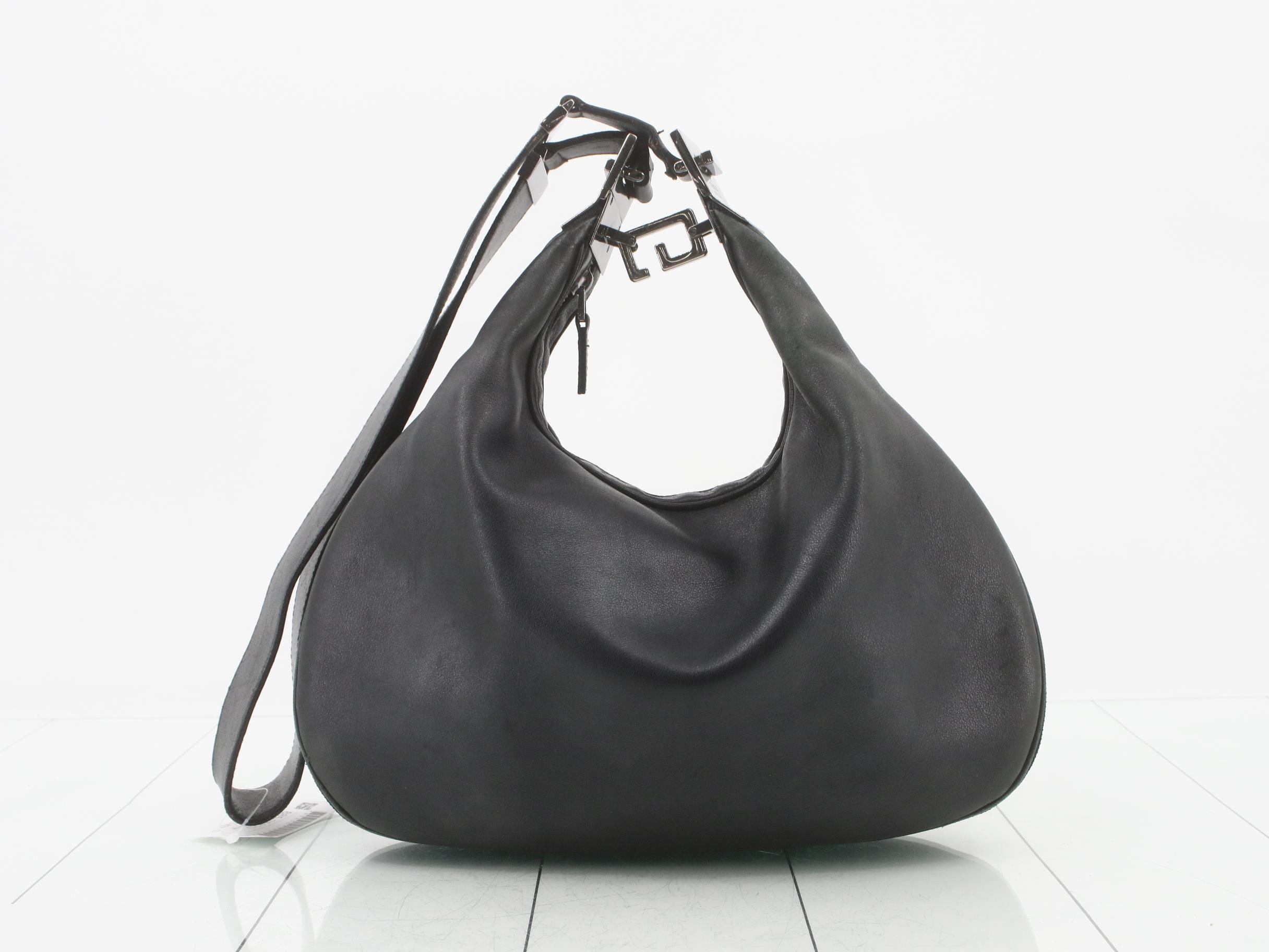 Black One-Shoulder Bag, Black, 001 3315 1705 — view 2