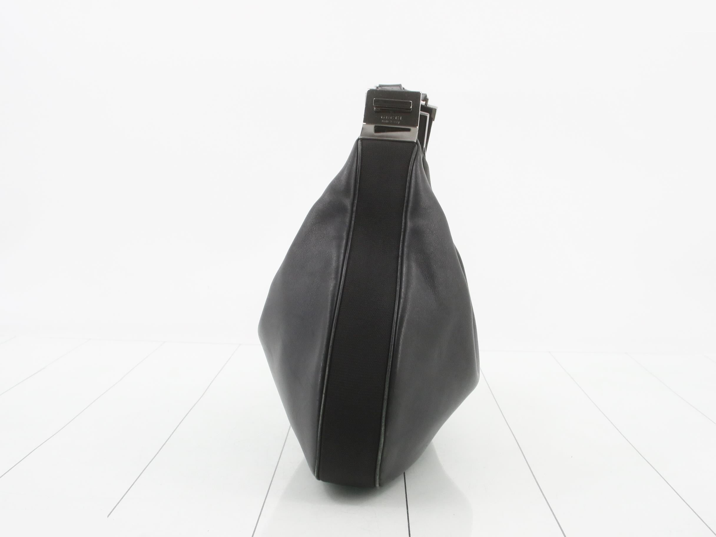 Black One-Shoulder Bag, Black, 001 3315 1705 — view 3