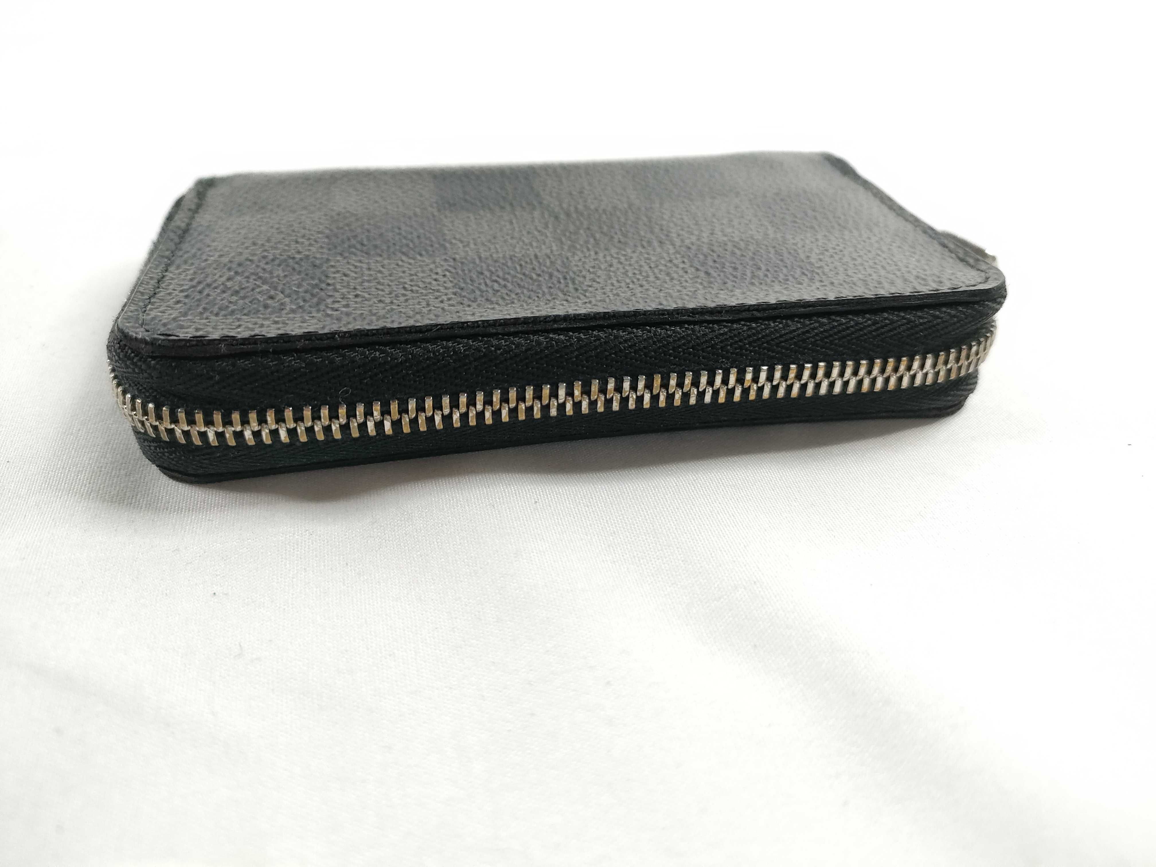 Damier Graphite Zippy Coin Purse N63076 (Serial Number Included) Wallet Coin Case — view 6