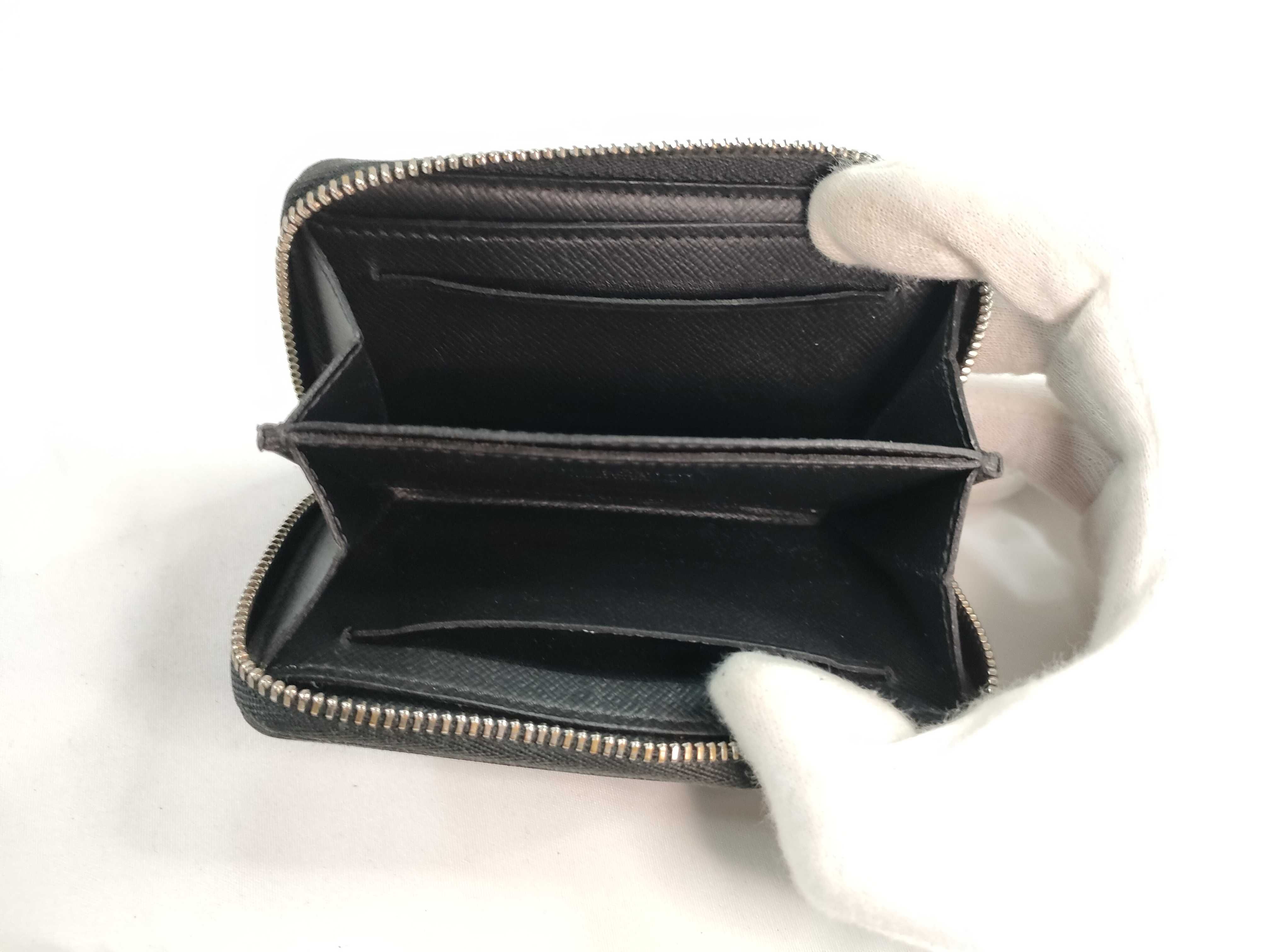 Damier Graphite Zippy Coin Purse N63076 (Serial Number Included) Wallet Coin Case — view 8