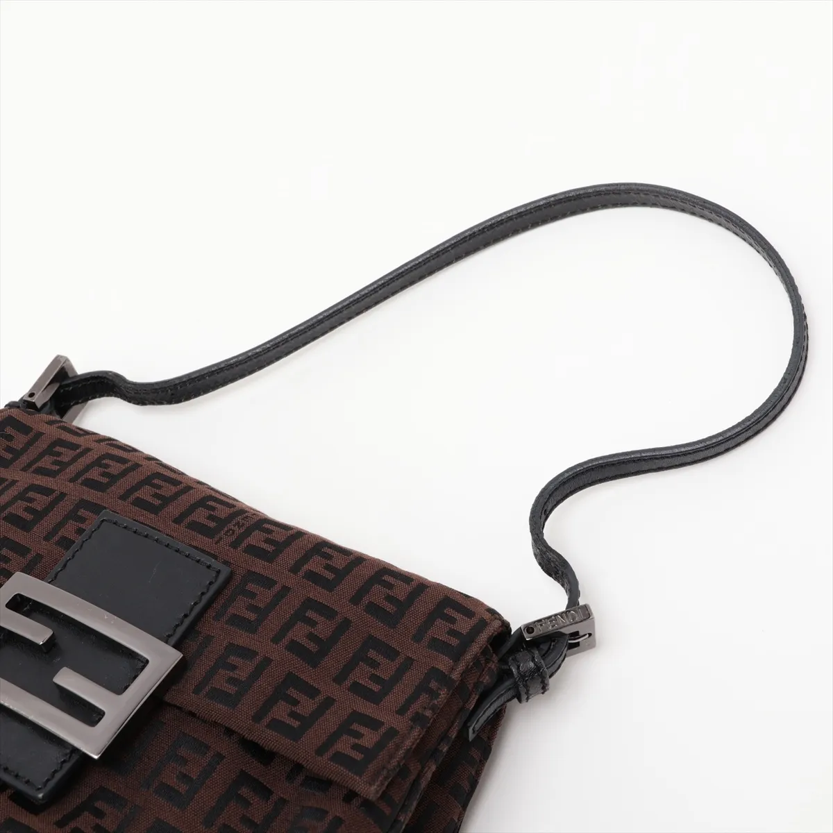 Zucchino Mamma Bucket Canvas Shoulder Bag, Brown, 8BR180 — view 5