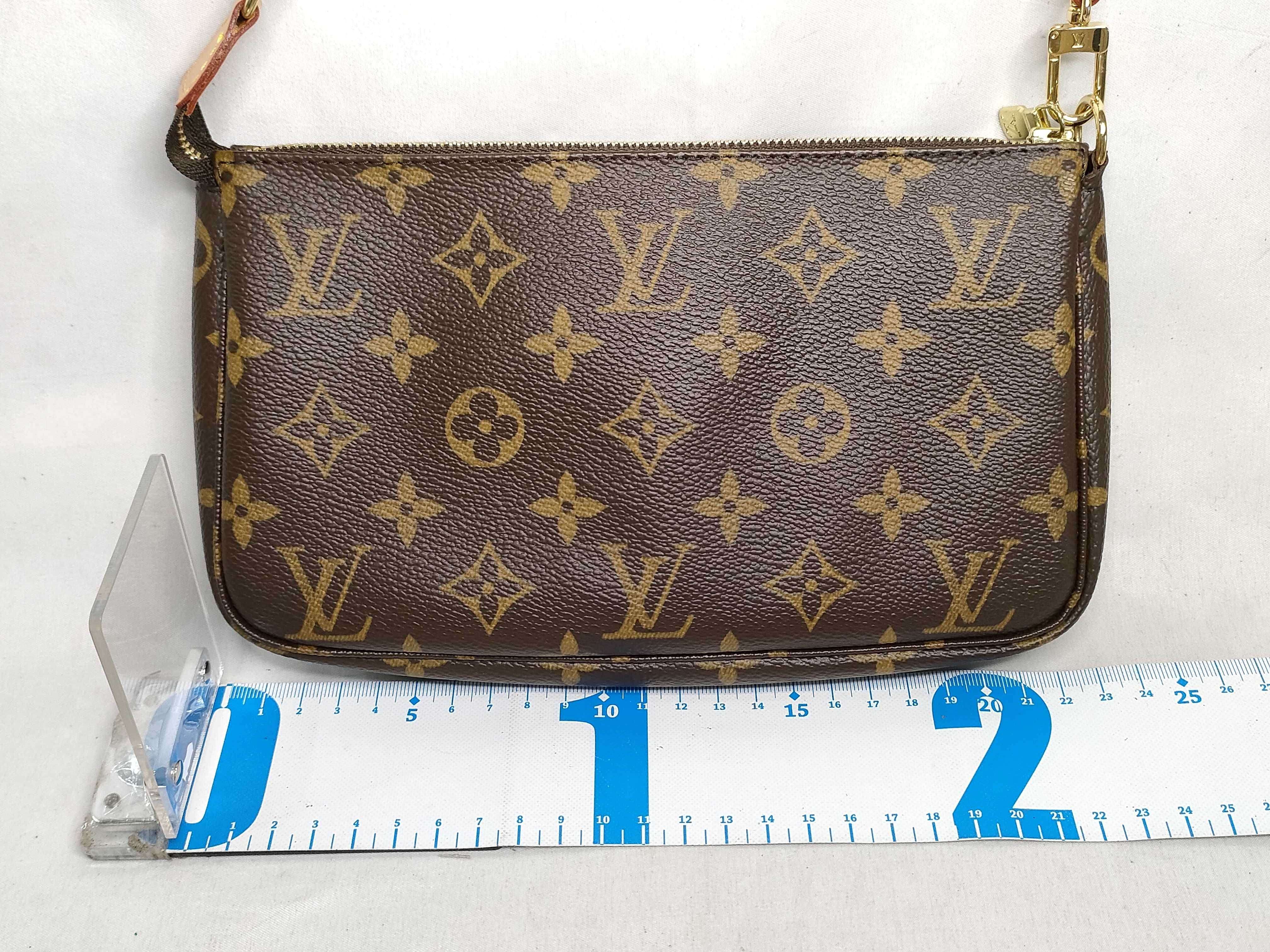 Monogram Pochette Accessoires M51980 Brown AR0076 Handbag — view 2