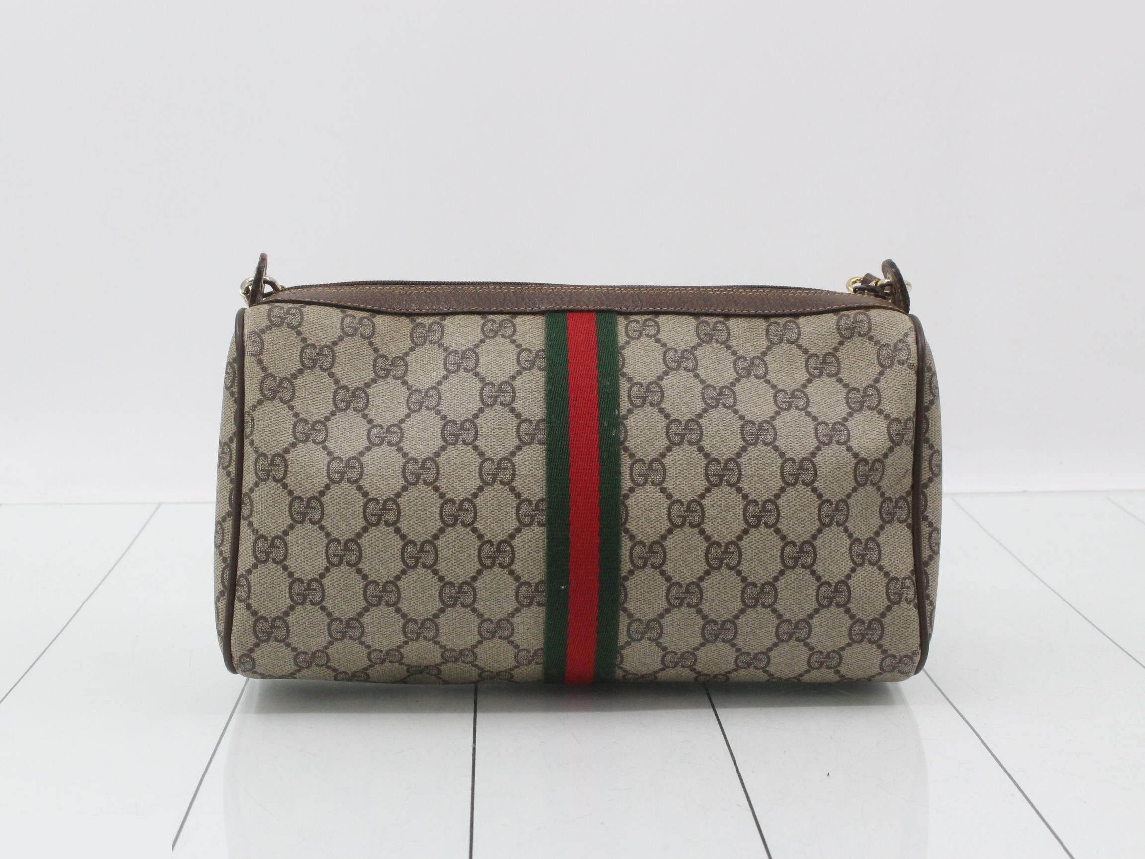 Vintage Gucci shoulder bag, Sherry line. — view 2