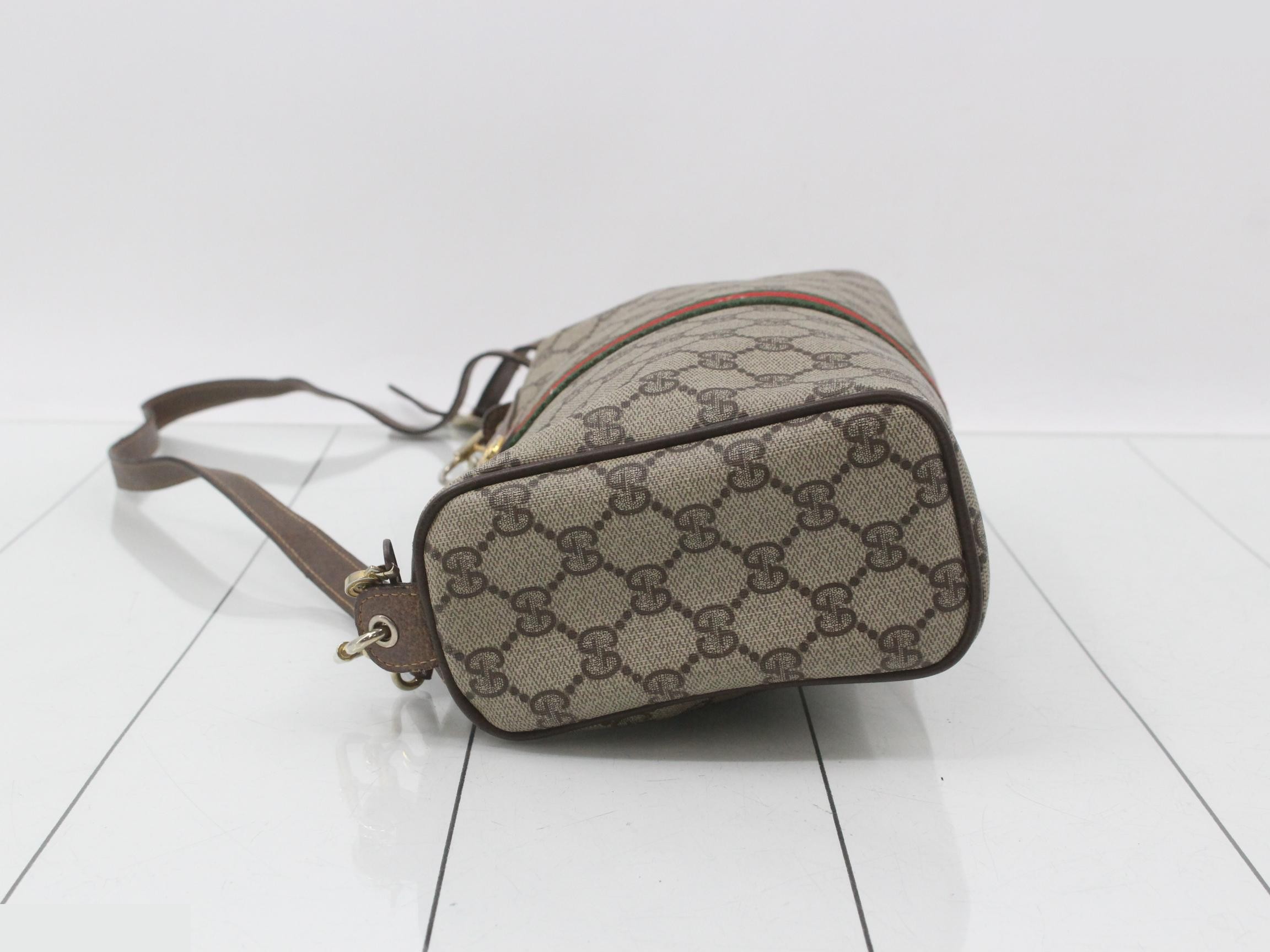 Vintage Gucci shoulder bag, Sherry line. — view 4
