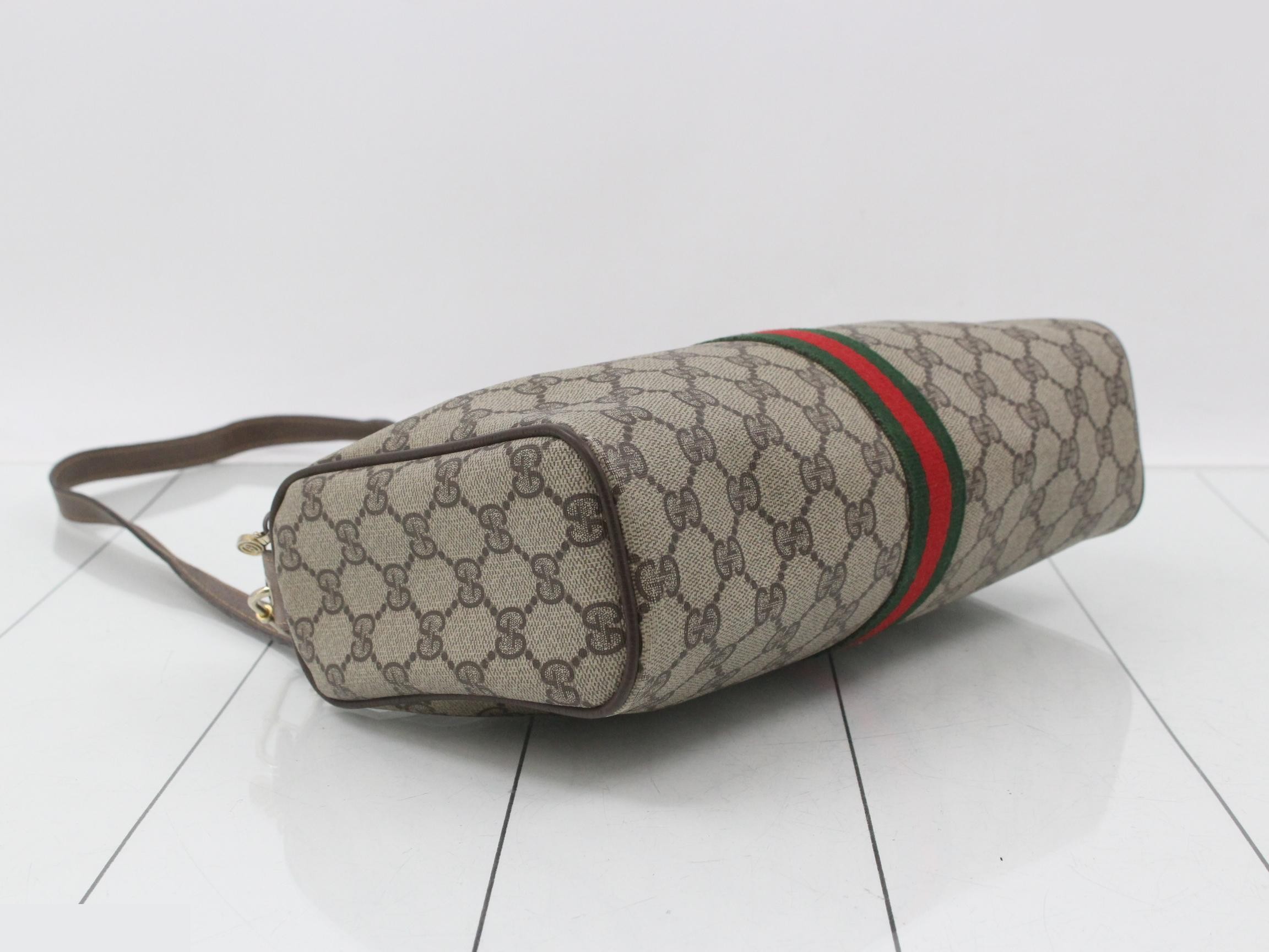 Vintage Gucci shoulder bag, Sherry line. — view 5