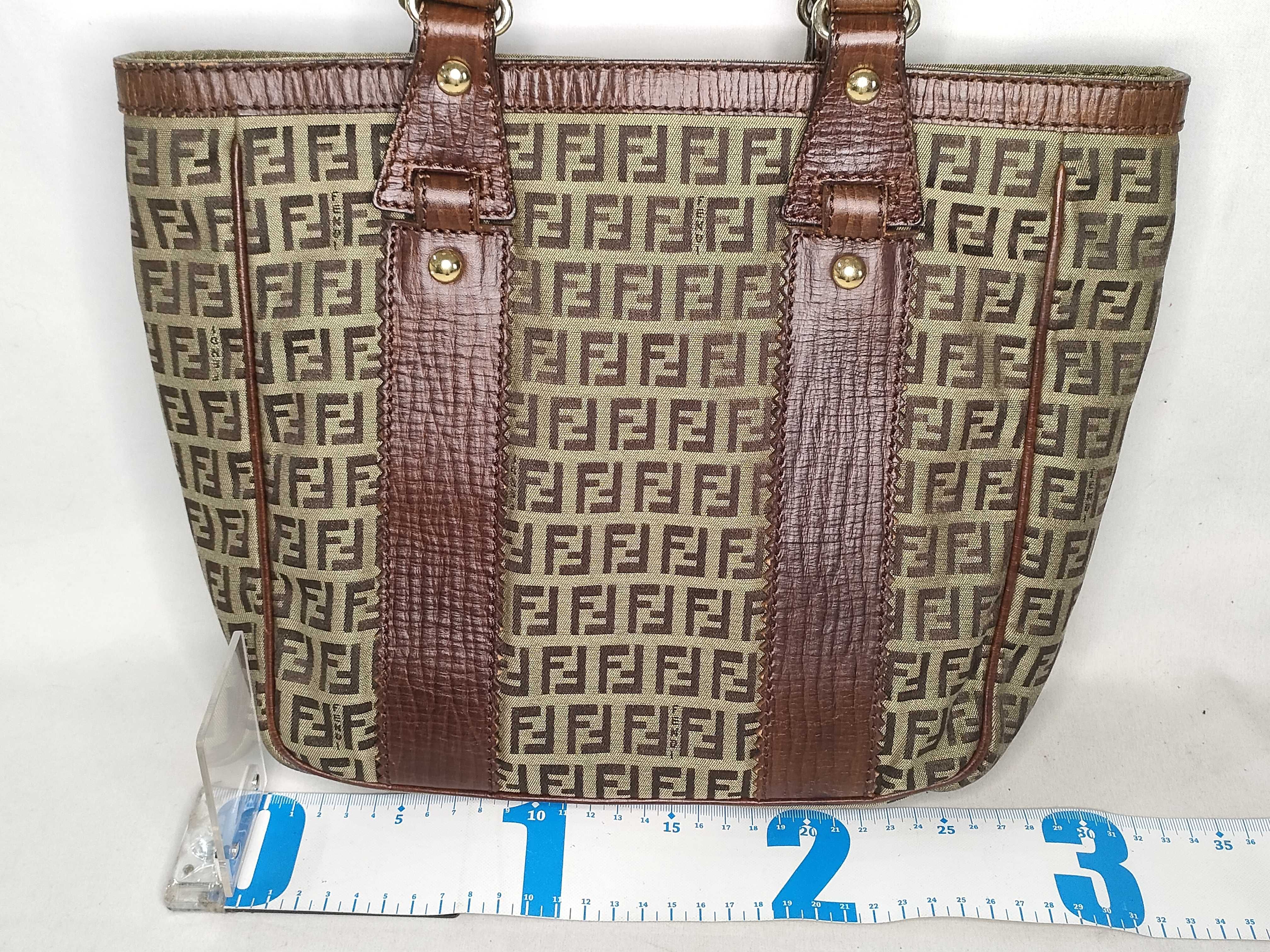 Zucchino Canvas Leather Tote Bag 8BH161 Tote Bag — view 2