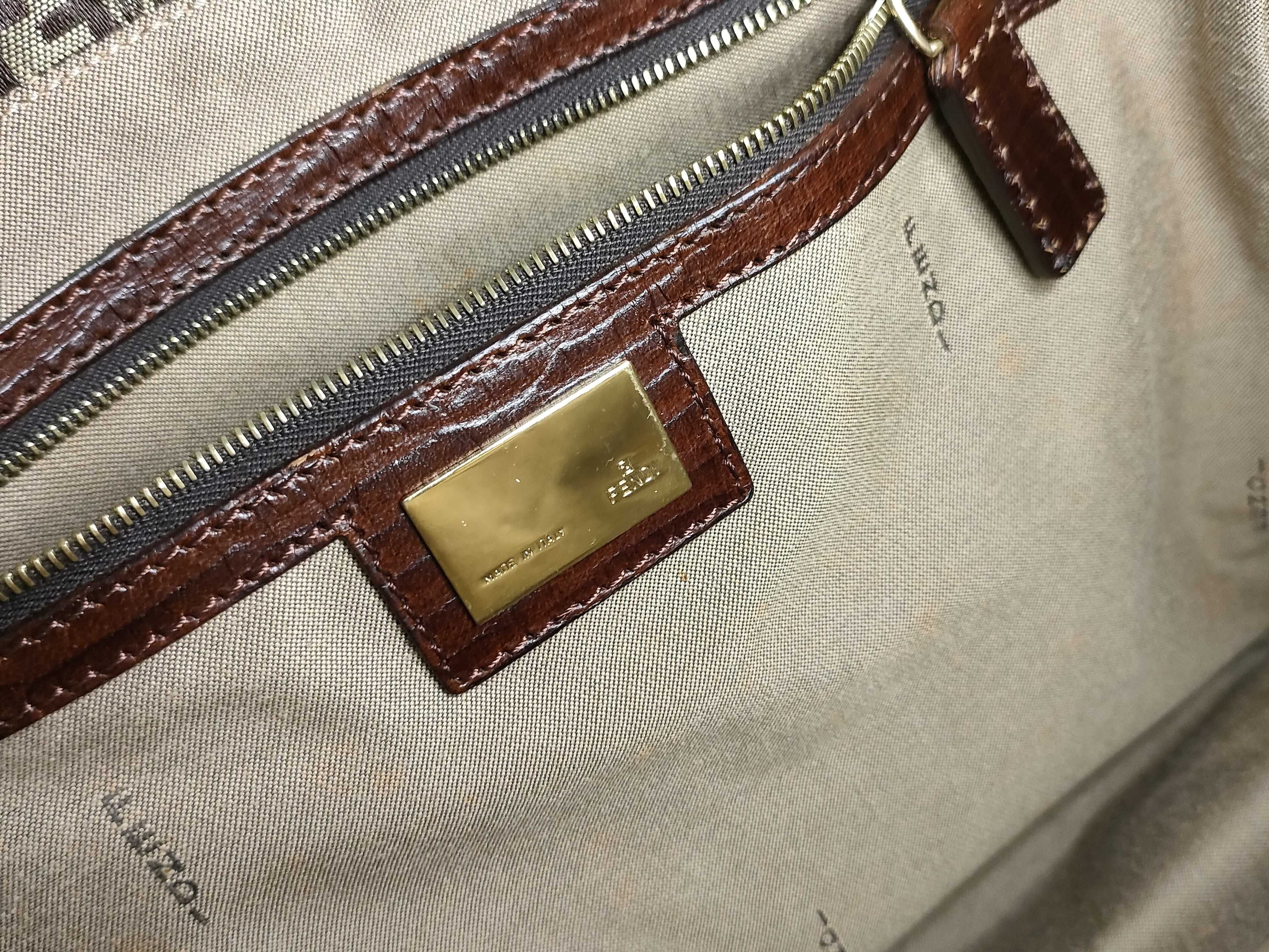 Zucchino Canvas Leather Tote Bag 8BH161 Tote Bag — view 11