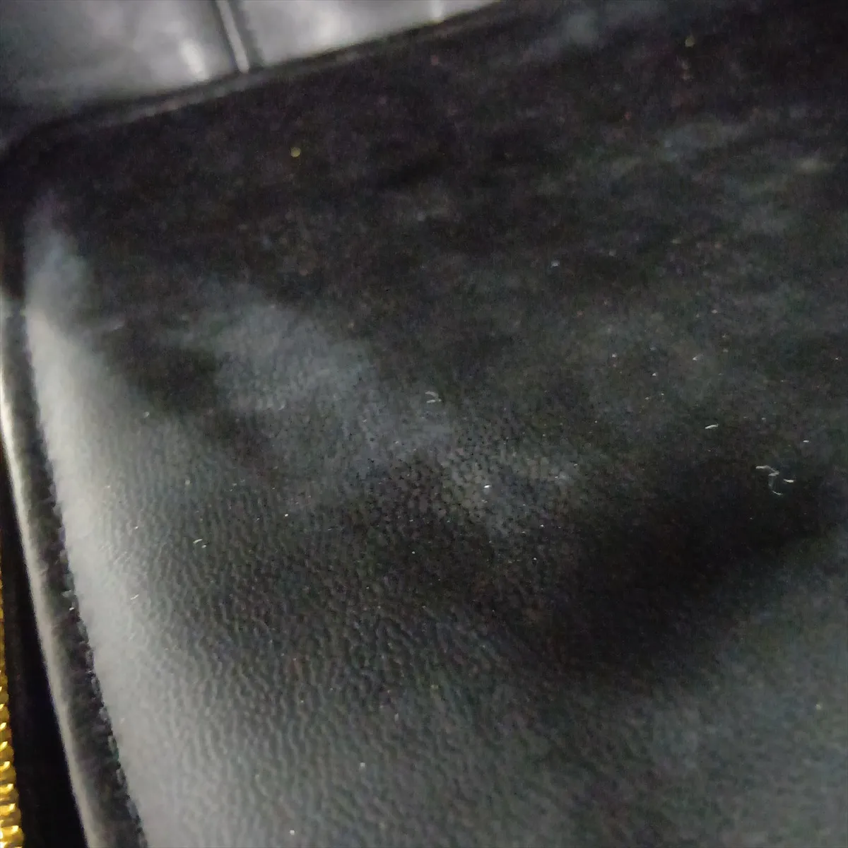 Coco Mark Caviar Skin Vanity Bag, Black with Gold Hardware, 5594338, Series 5 — view 14