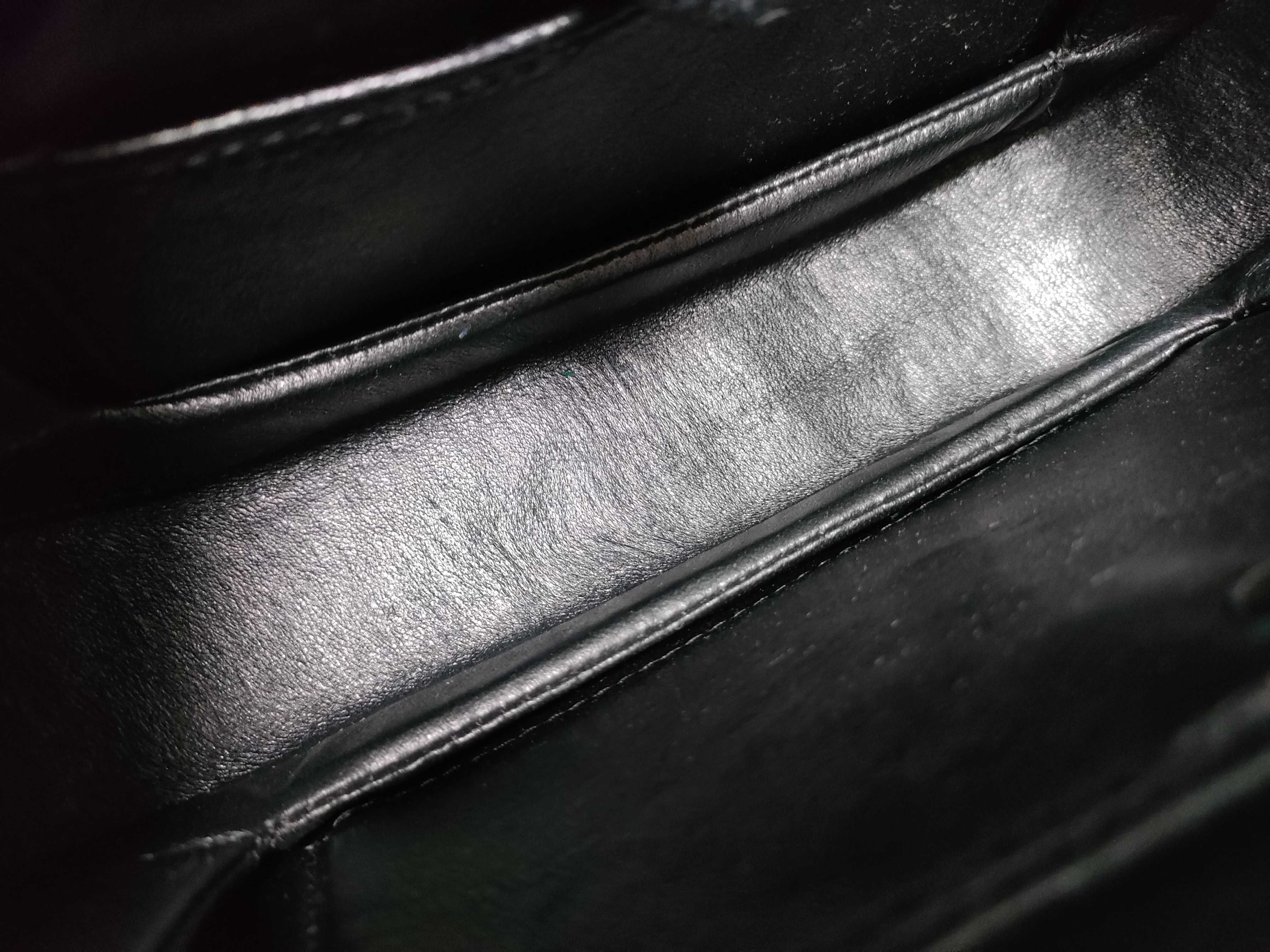 Bamboo Handbag, Leather, Black Handbag — view 15