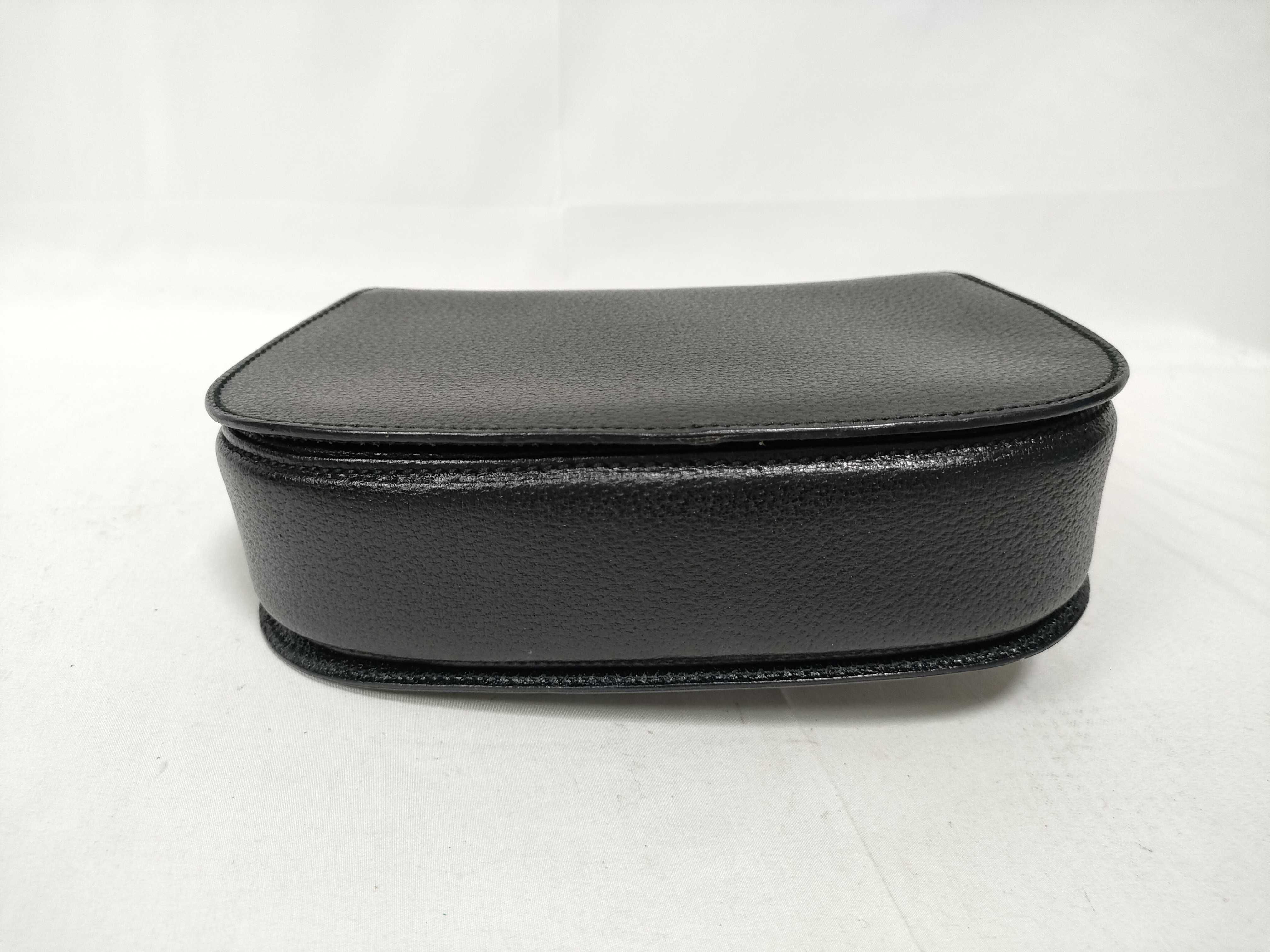 Bamboo Handbag, Leather, Black Handbag — view 3