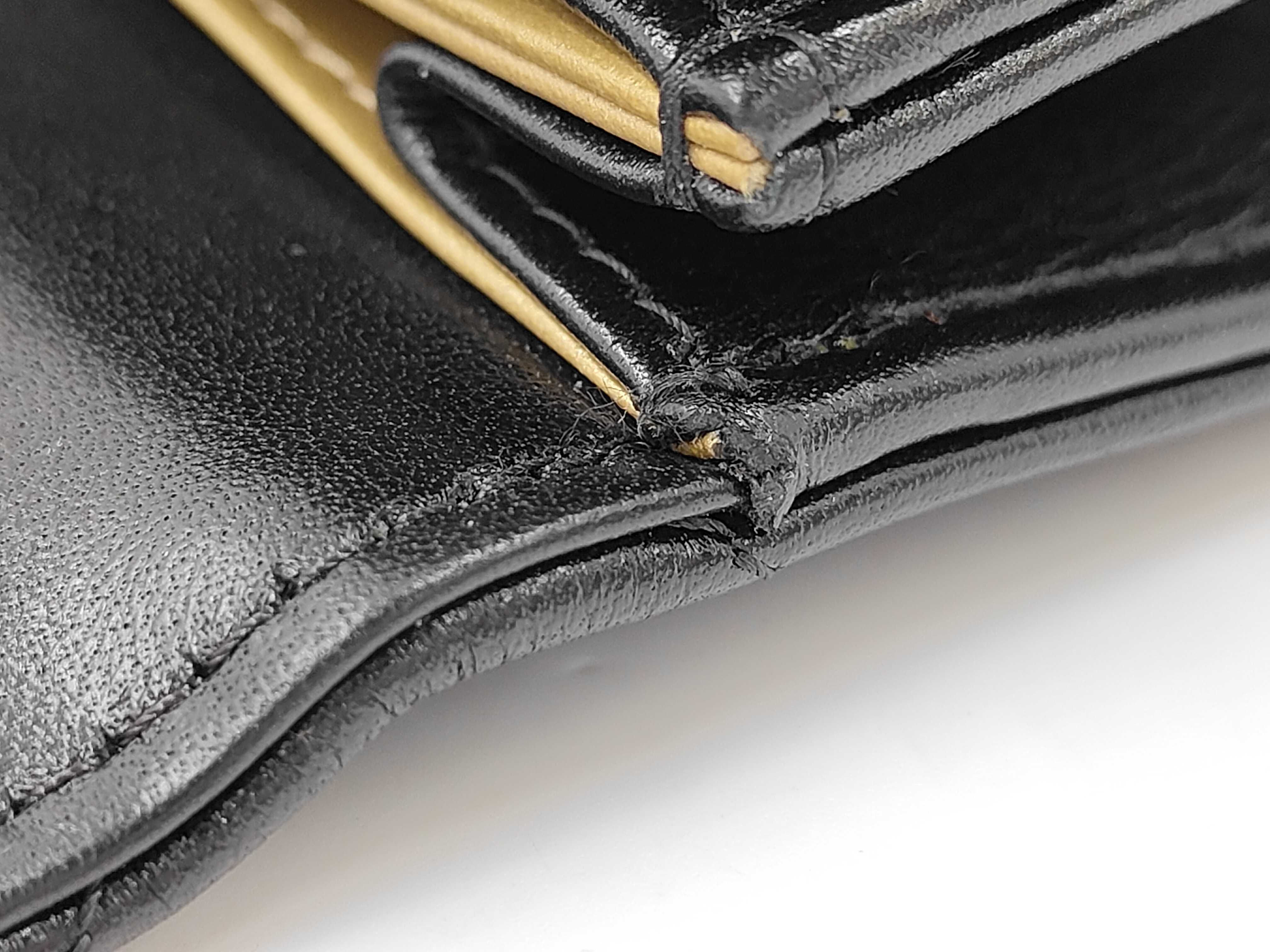 Mini Flap Chain Shoulder Bag, Black Lambskin, Rhinestone, Coco Mark, Gold Hardware. — view 9