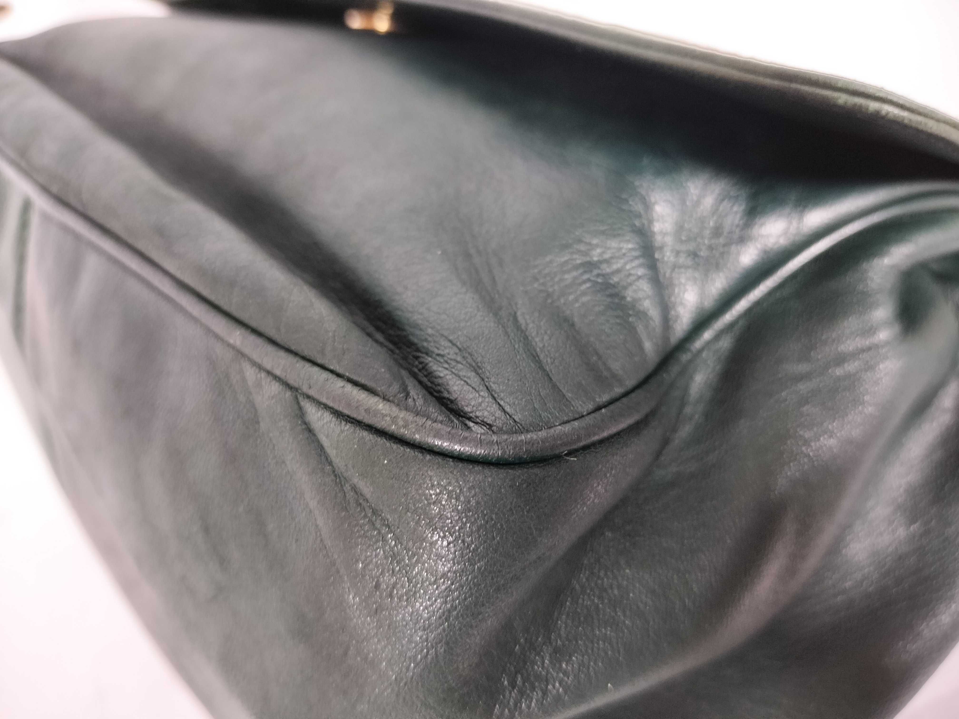 Anagram Leather Shoulder Bag — view 6