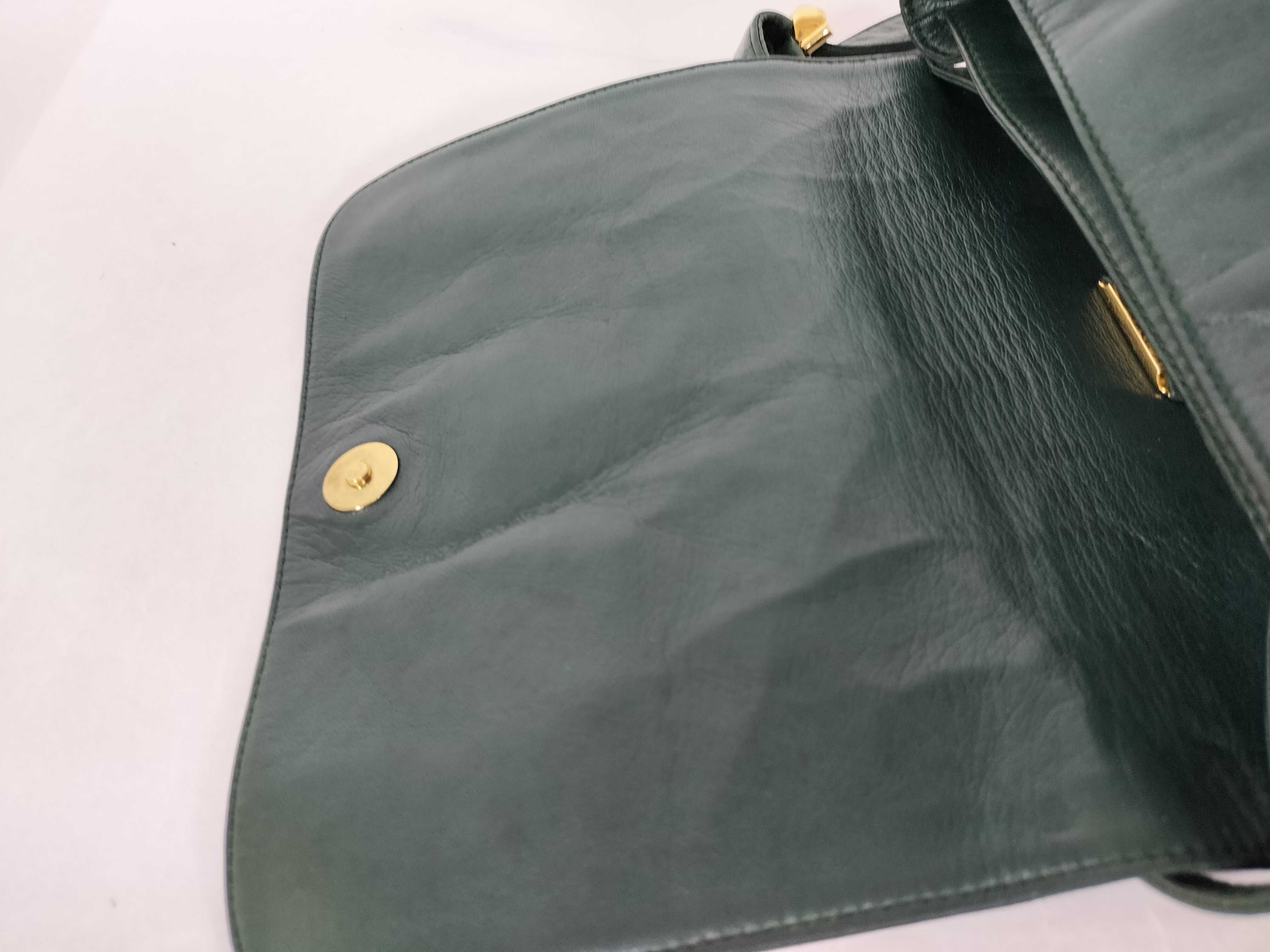 Anagram Leather Shoulder Bag — view 8
