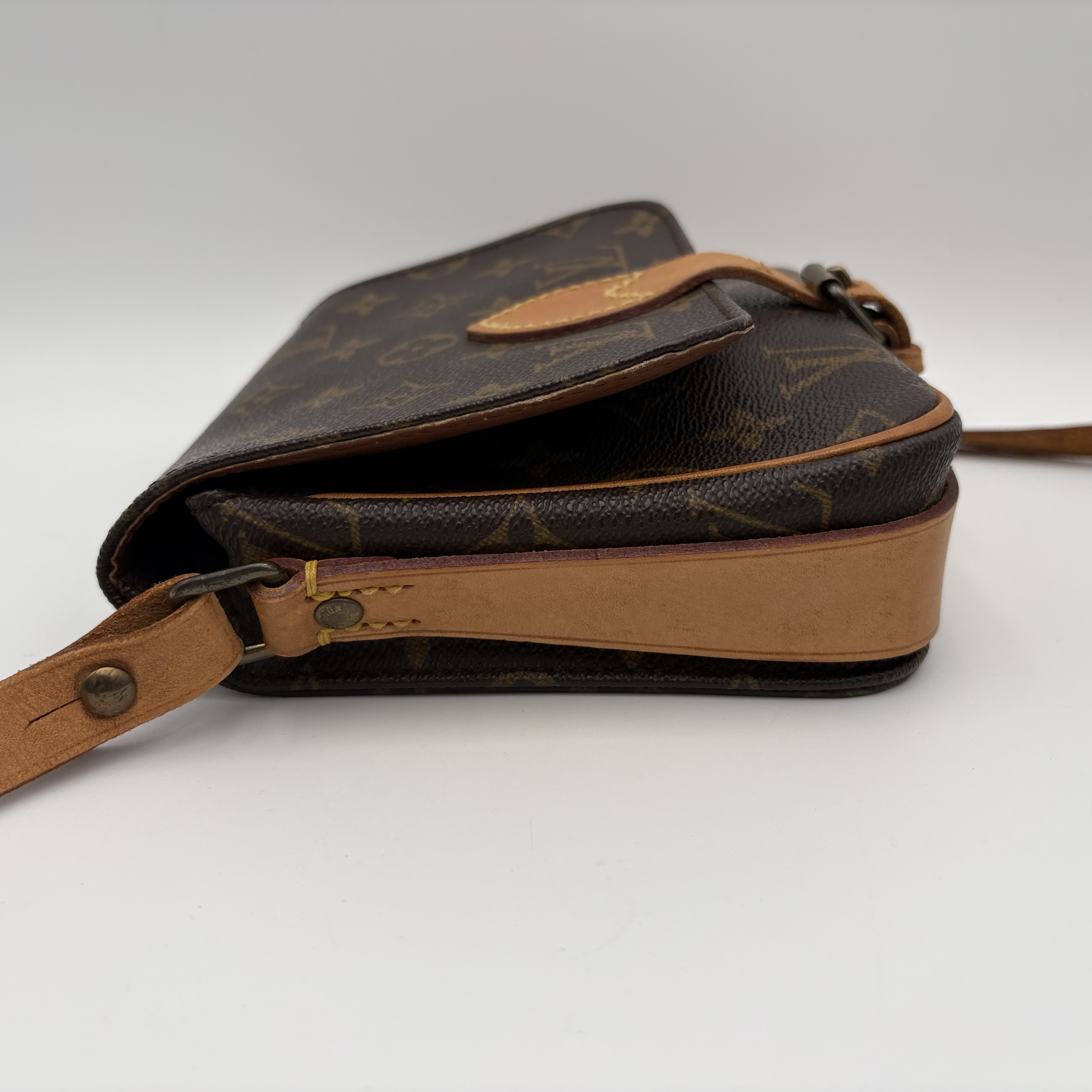 Monogram Cartouchiere Shoulder Bag — view 3