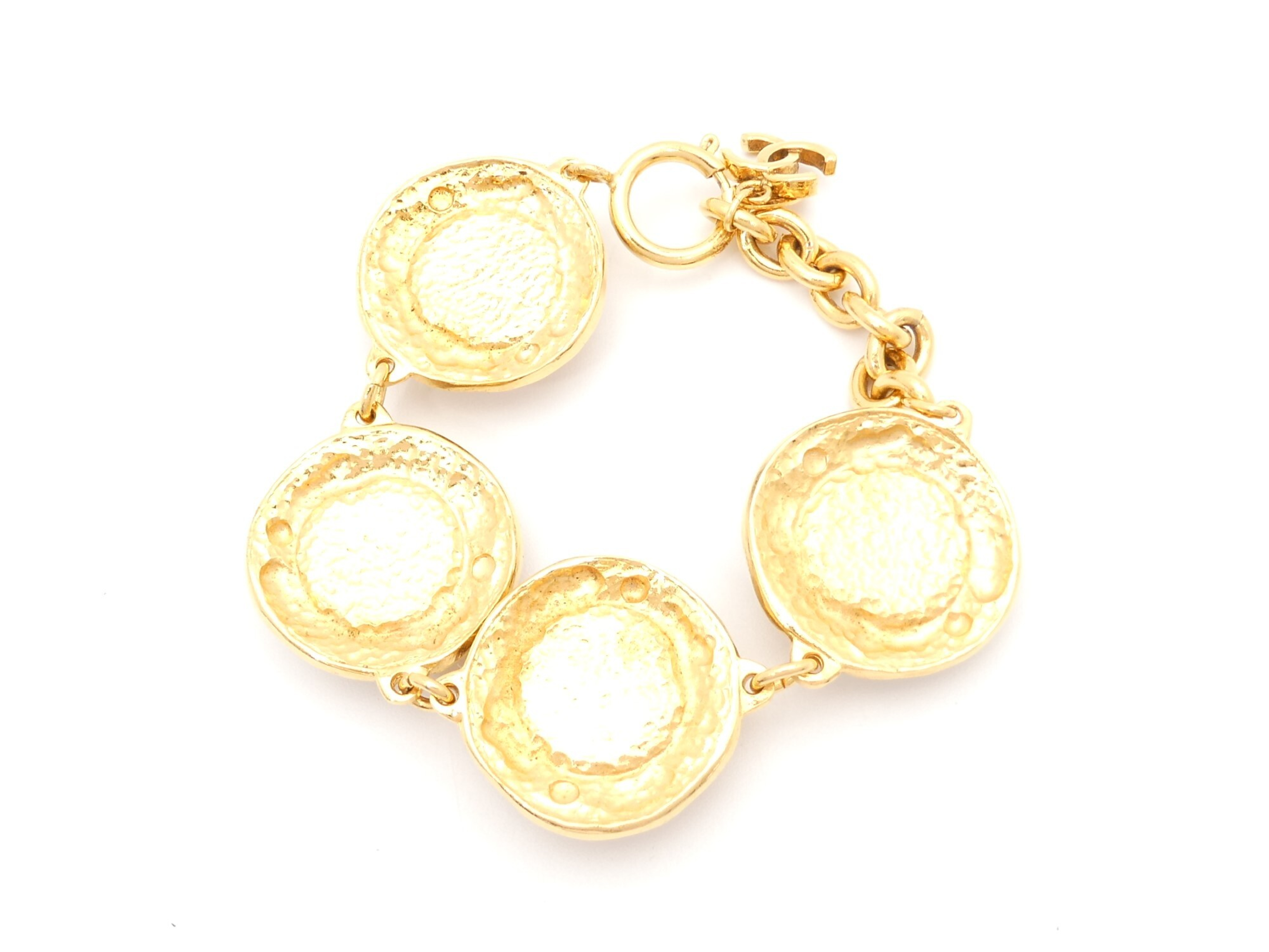 Coco Mark Gold Bracelet/Bangle — view 3