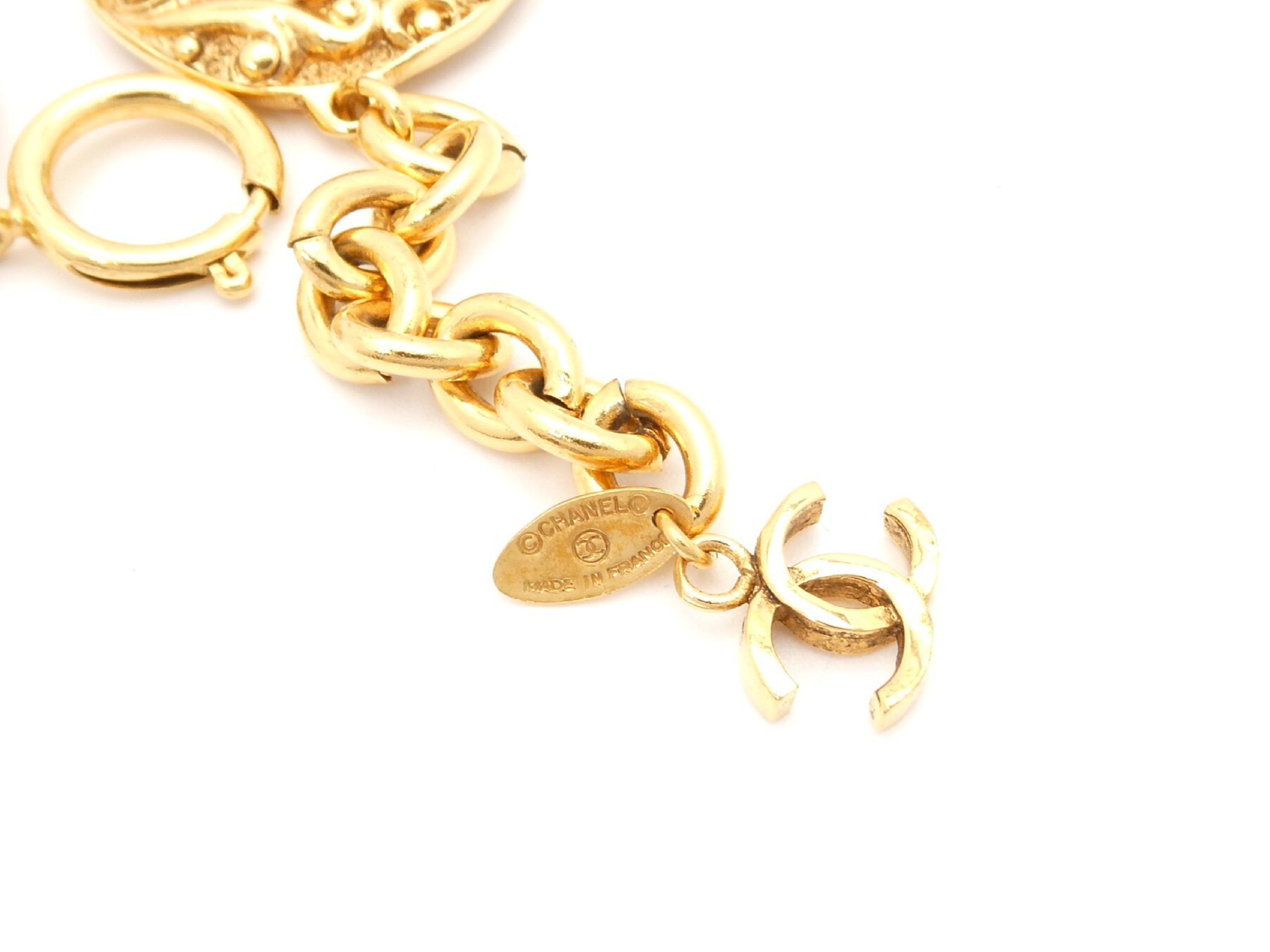 Coco Mark Gold Bracelet/Bangle — view 6