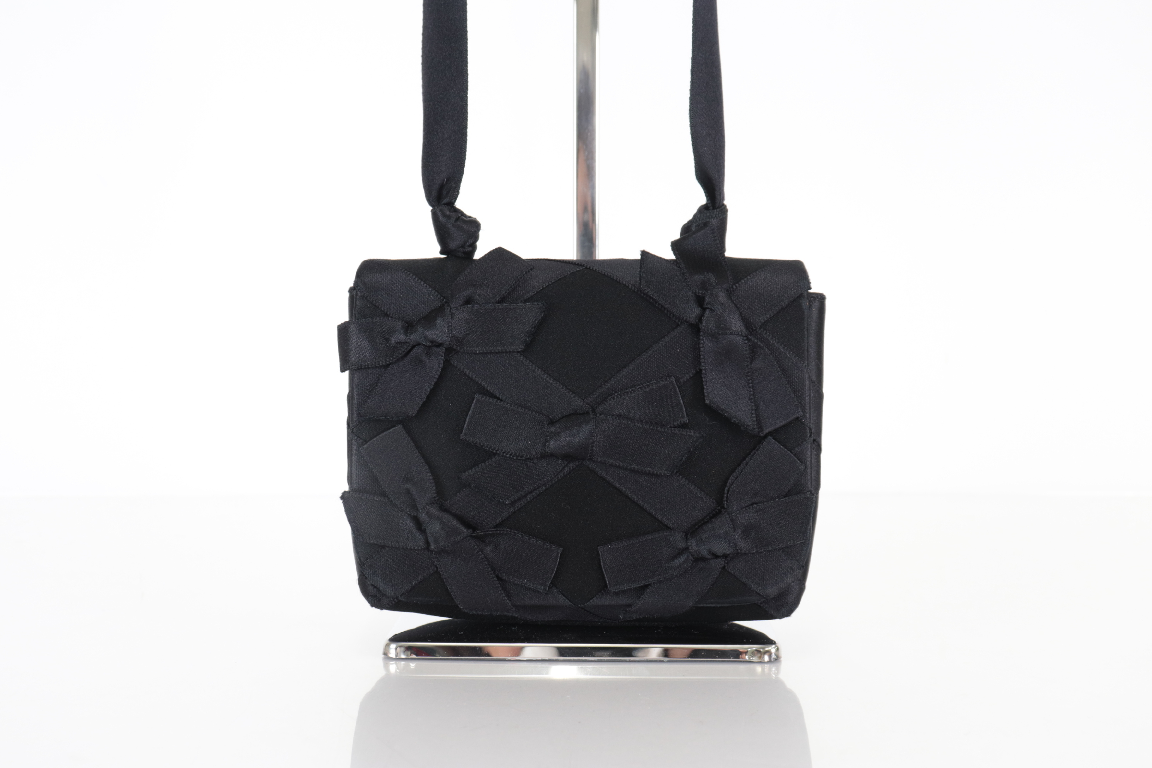Coco Mark Satin Ribbon Shoulder Bag (Series 2) — view 3