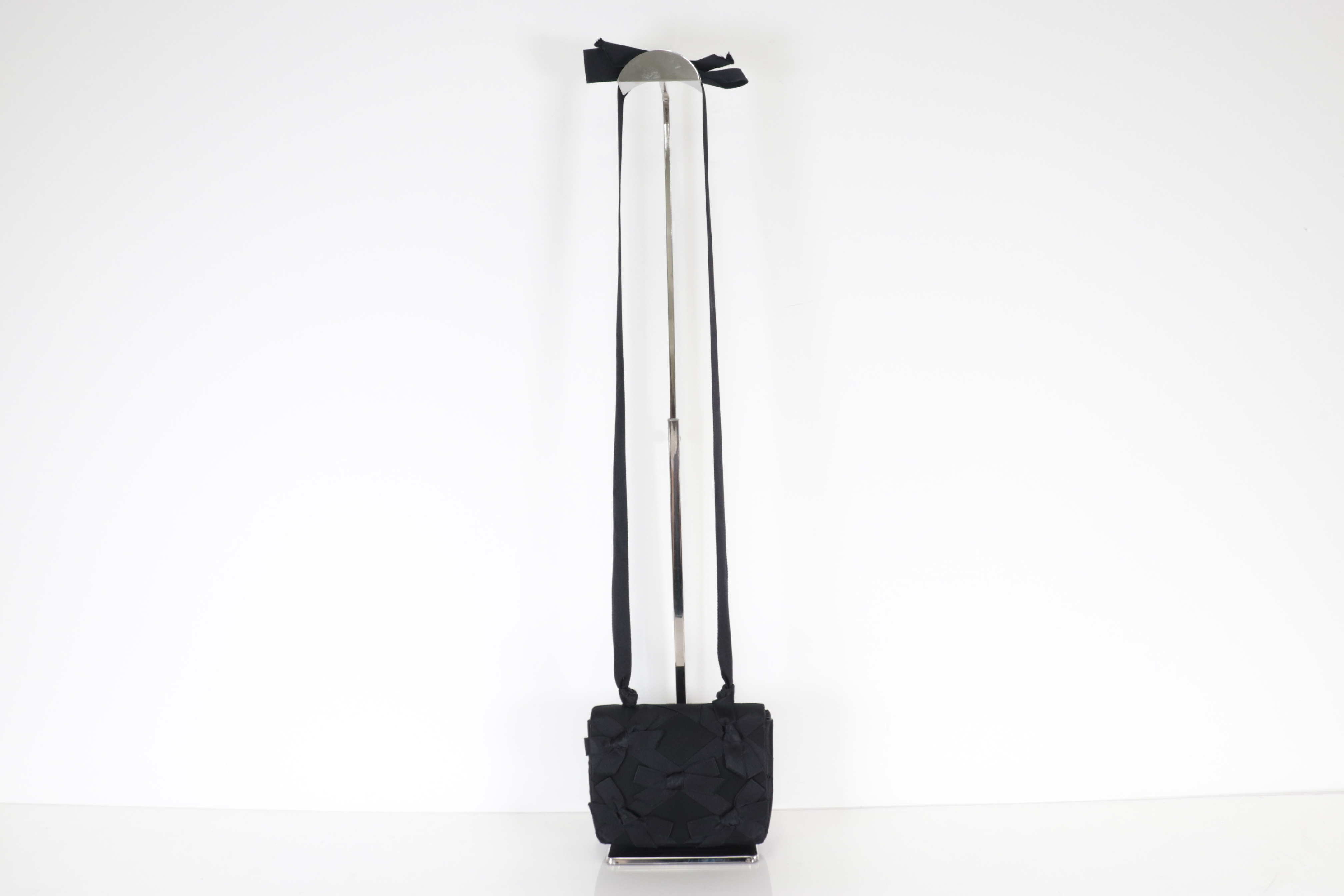 Coco Mark Satin Ribbon Shoulder Bag (Series 2) — view 4
