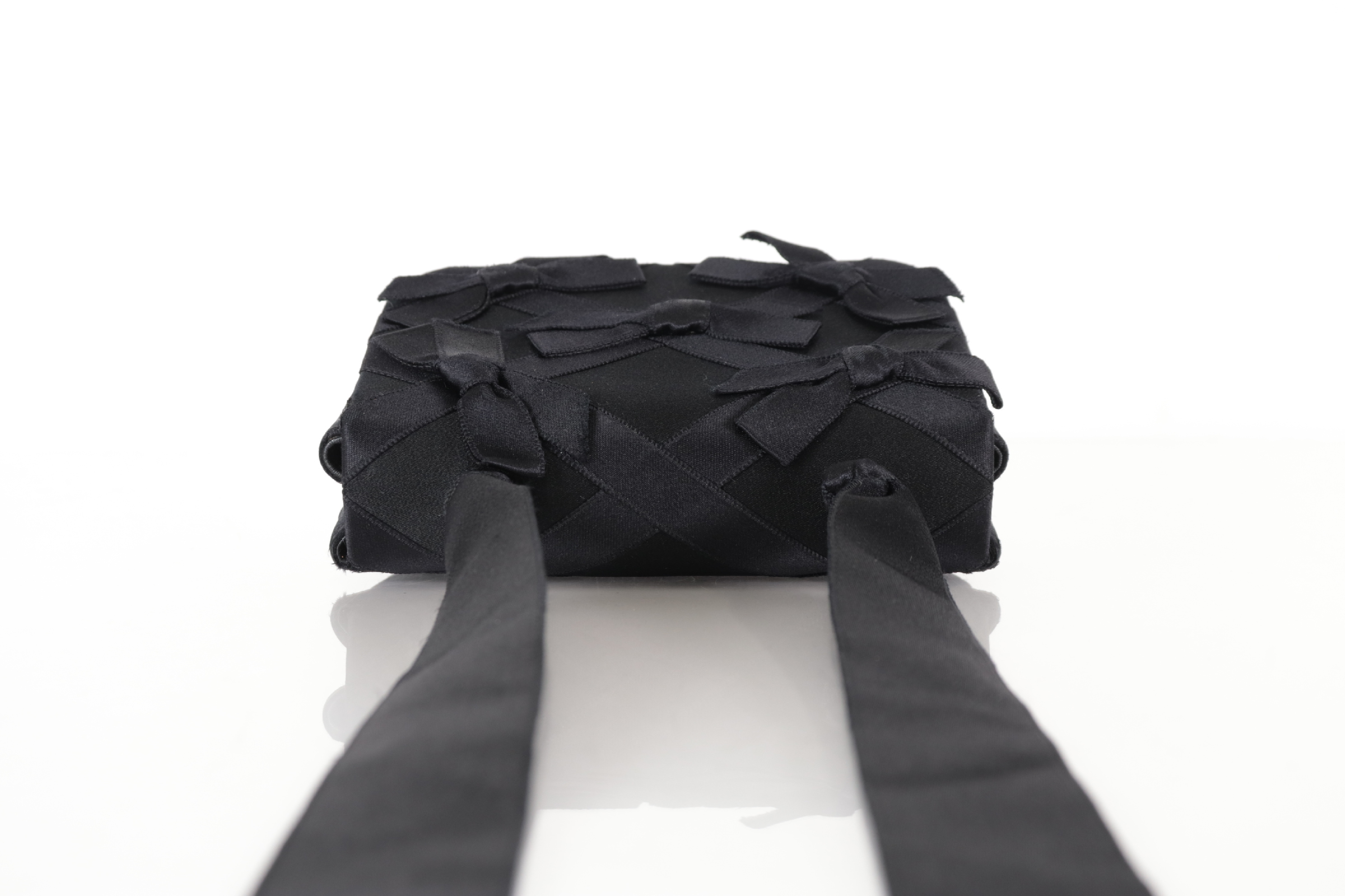 Coco Mark Satin Ribbon Shoulder Bag (Series 2) — view 7