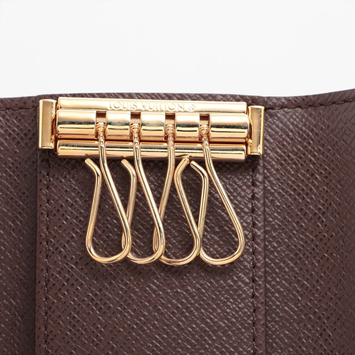 Damier Multicle 4 N62631 FL0036 Brown Key Case — view 6