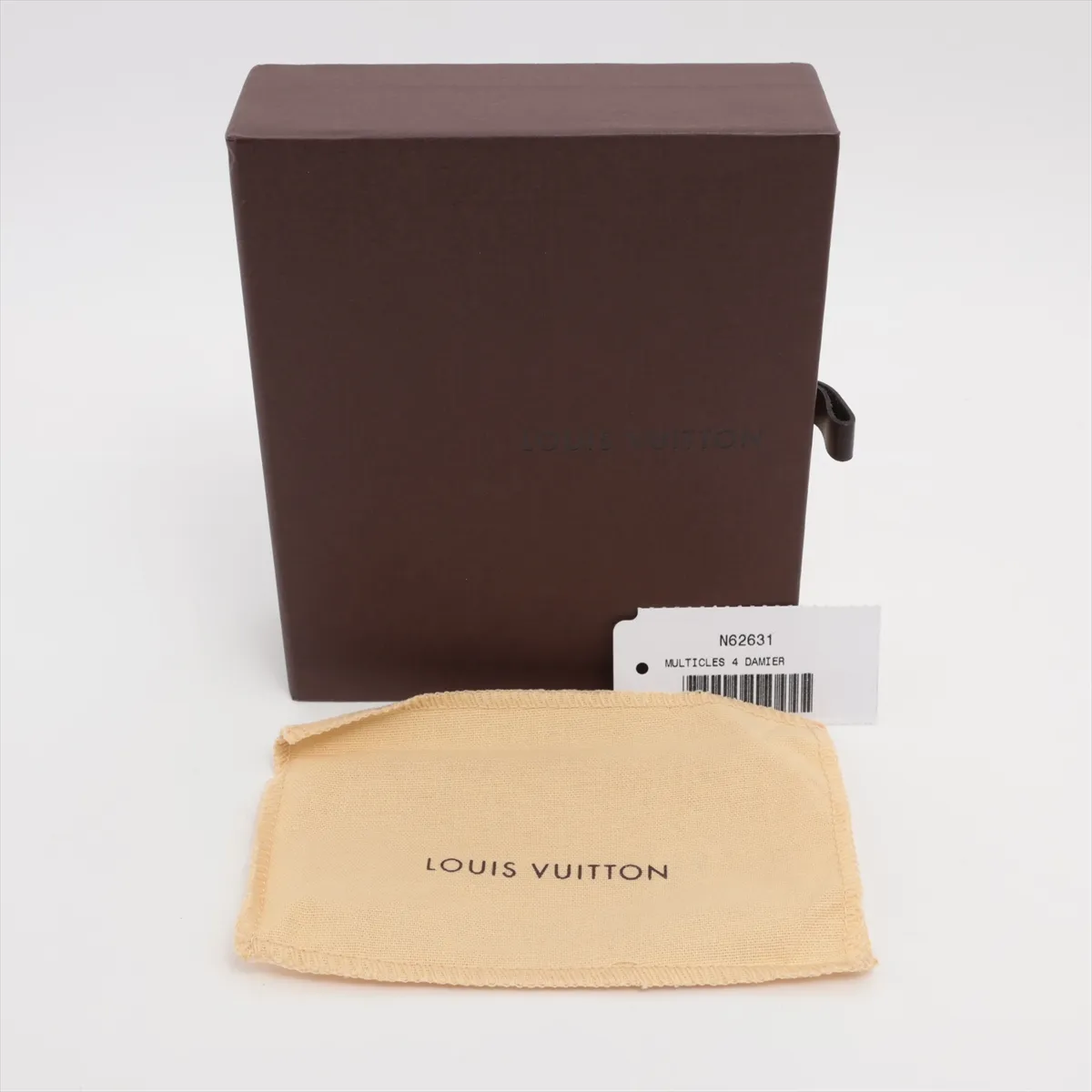 Damier Multicle 4 N62631 FL0036 Brown Key Case — view 8
