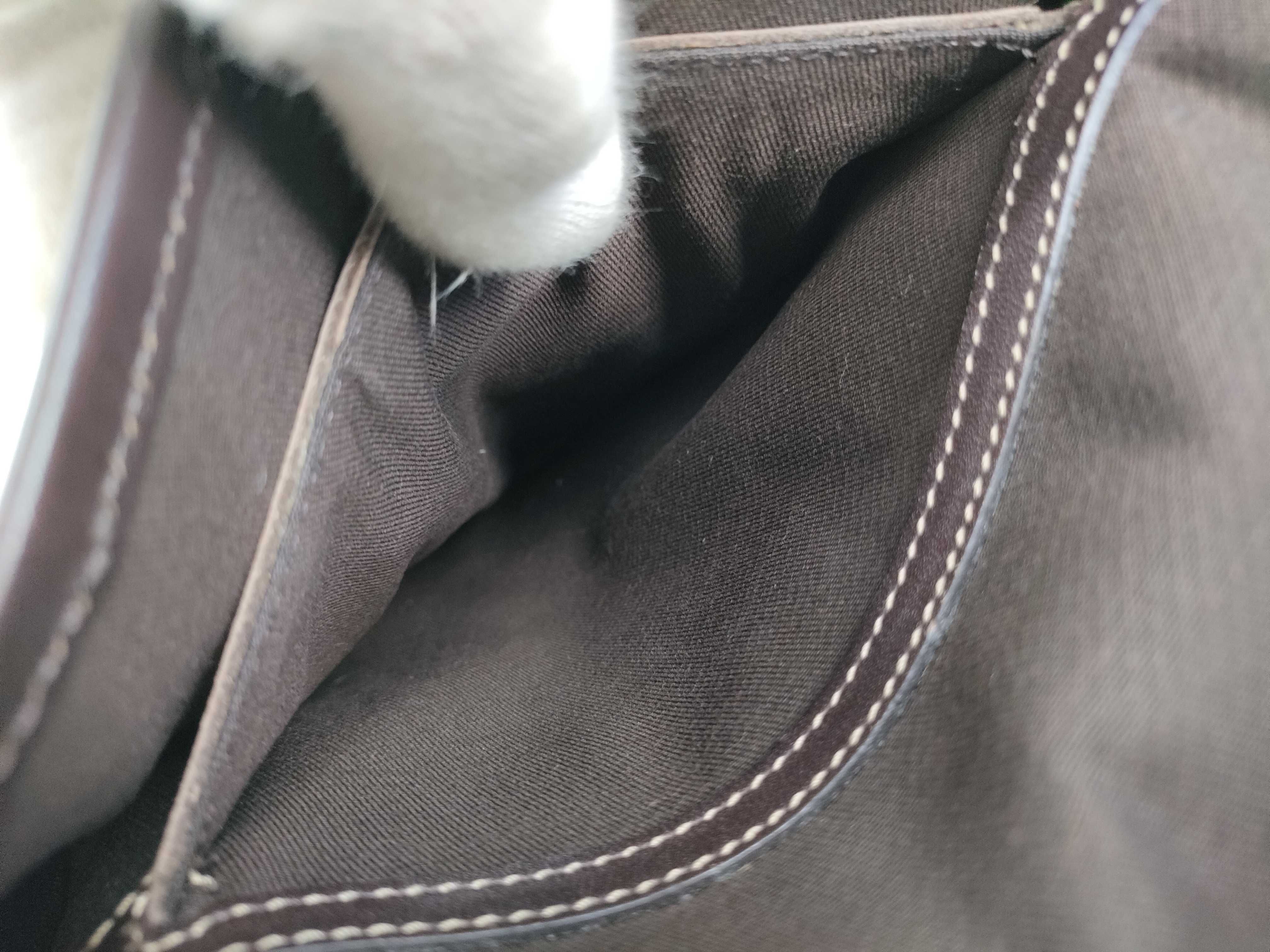 GG Supreme PVC x Leather Shoulder Bag, Beige, 223666 — view 10