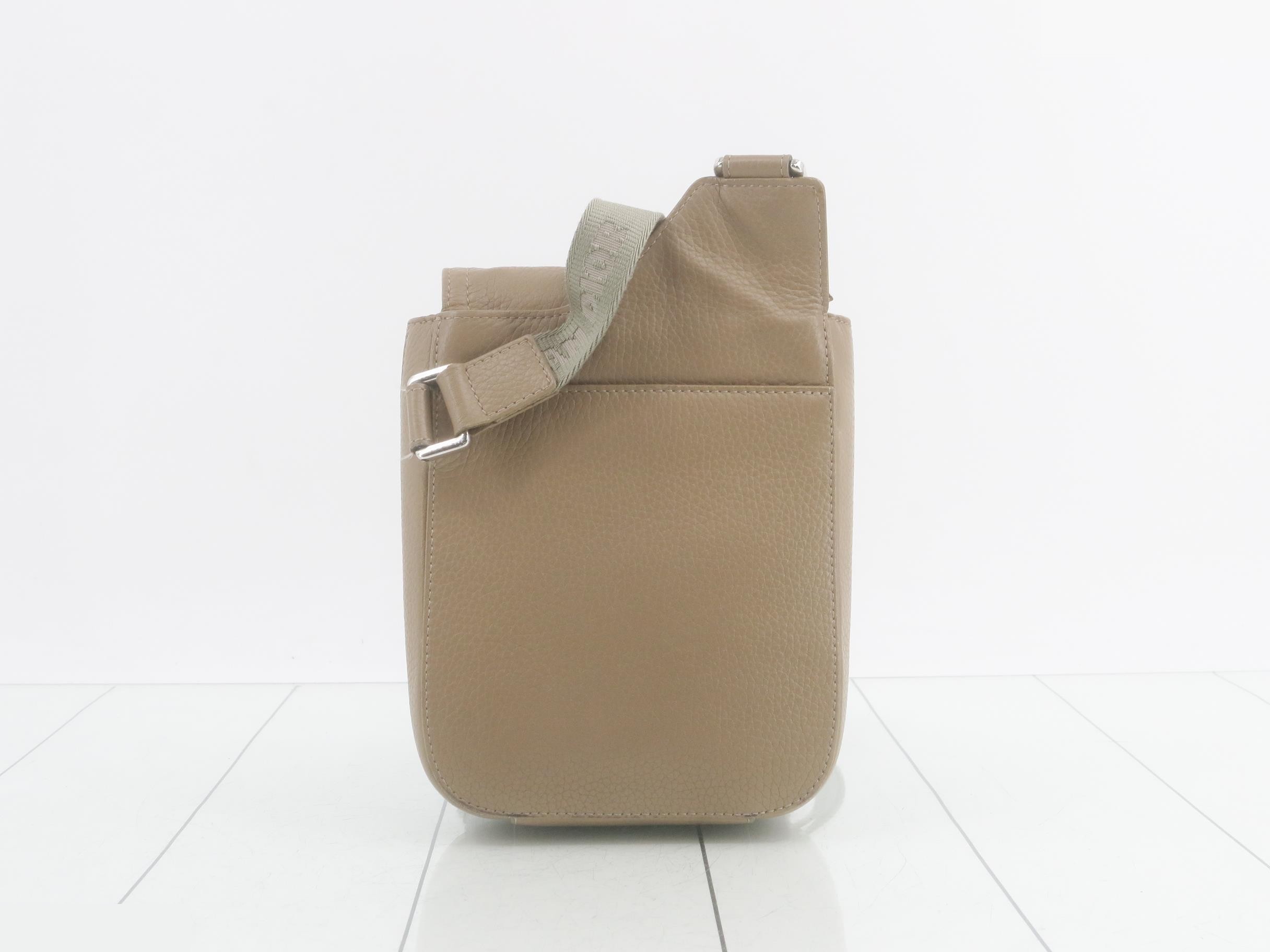 Saddle pouch leather shoulder bag — view 2