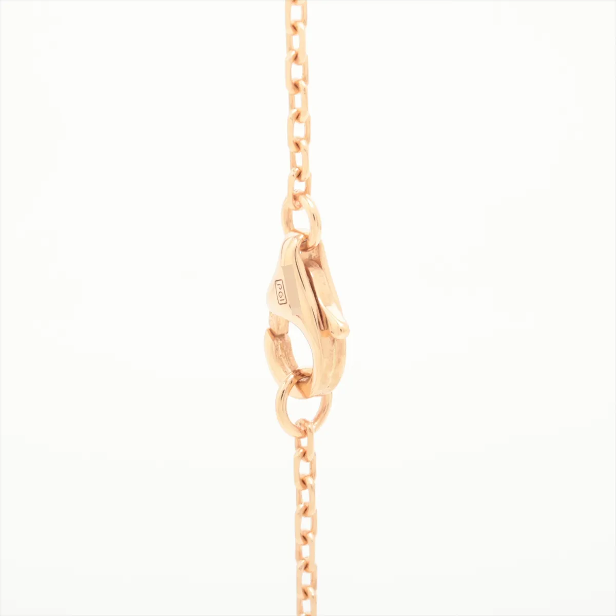 Love Oval-Shaped Diamond Necklace, 750 (PG), 5.7g, OKX700 — view 3