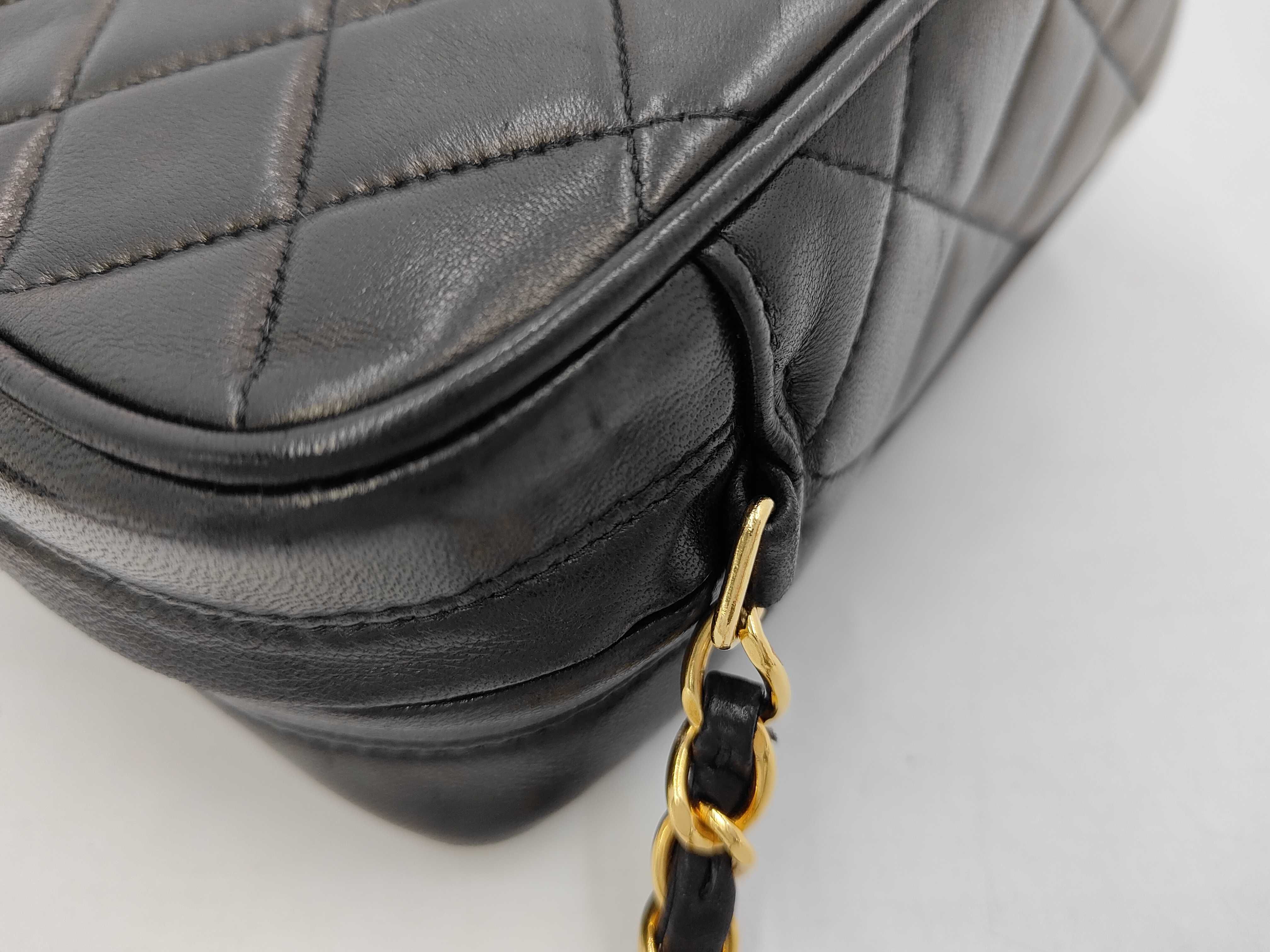 Lambskin Matelassé Turnlock Fringe Chain Shoulder Bag — view 8