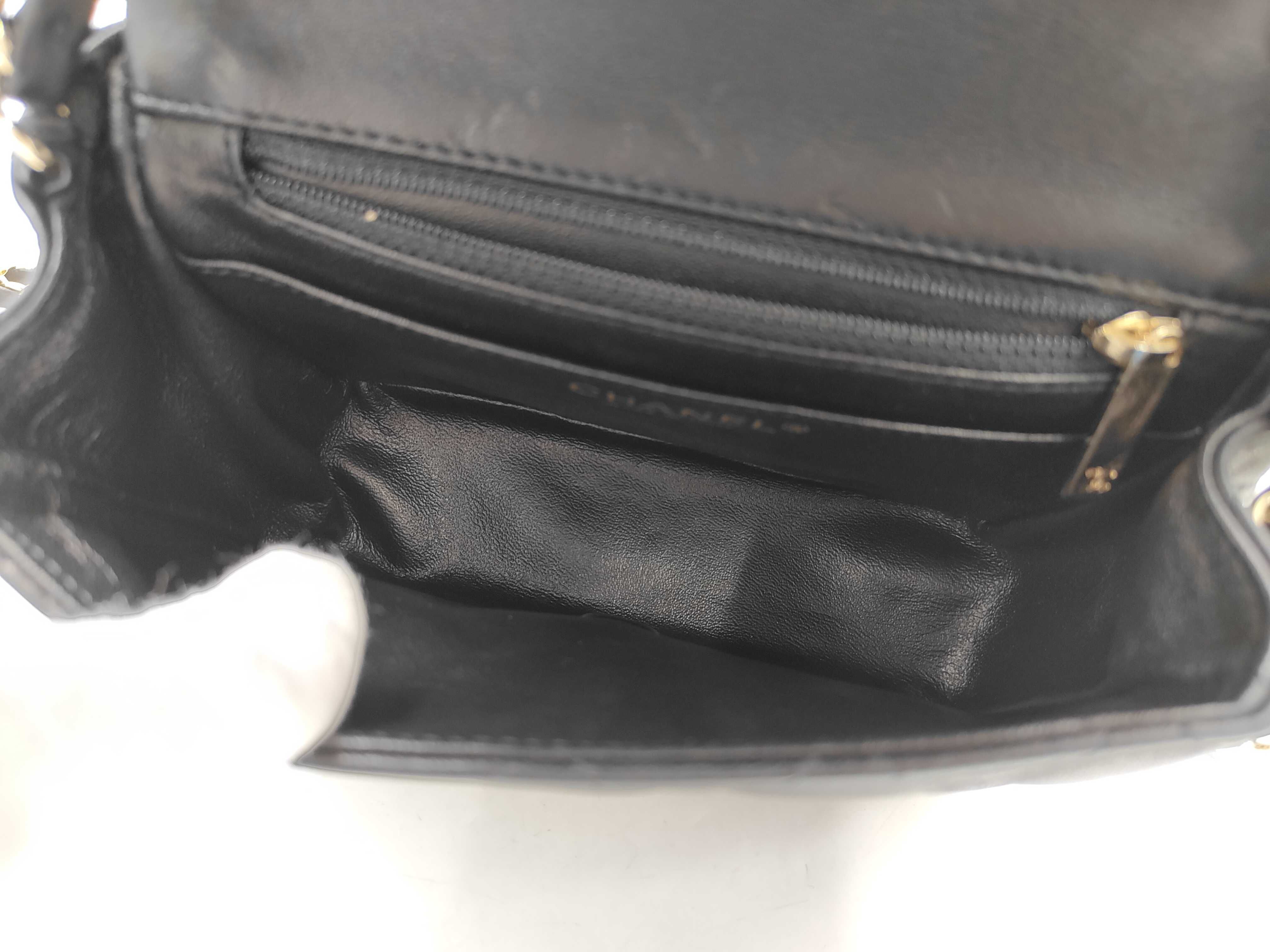 Mini Matelasse 17 Lambskin Chain Shoulder Bag — view 9