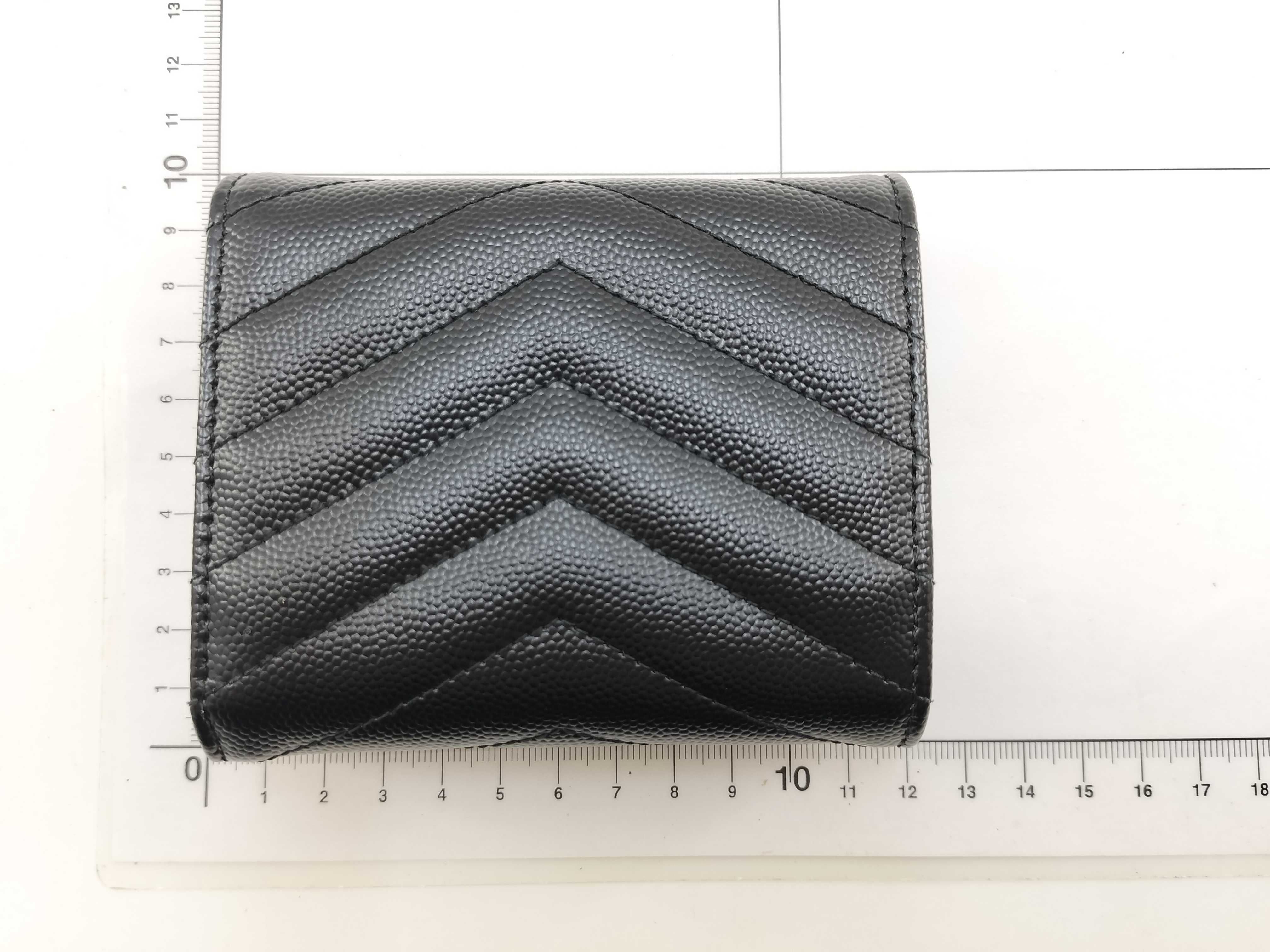 Multifold Wallet, Tri-fold Wallet, Black, 692061. Accessories: Box, Dust Bag. — view 2