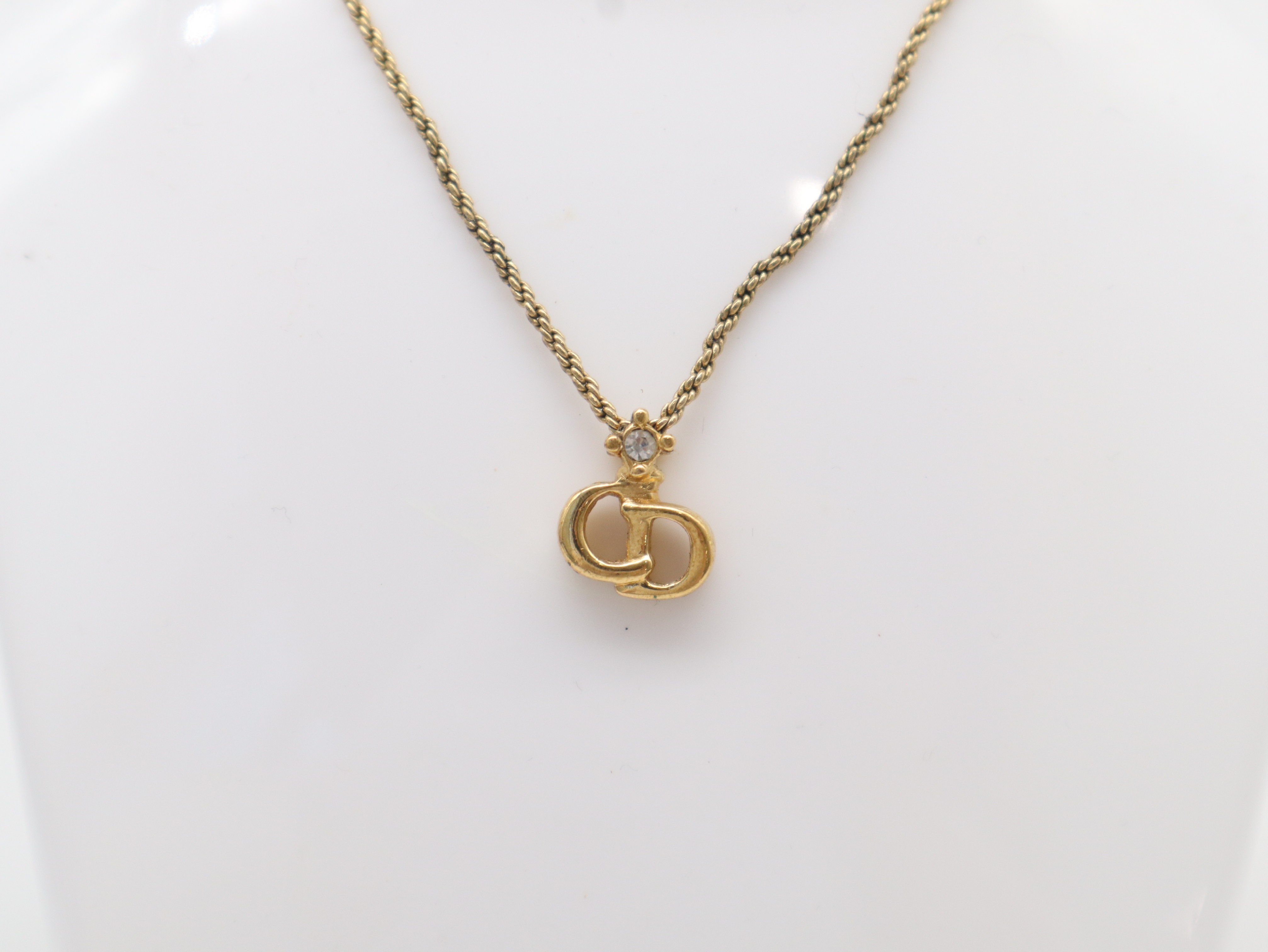CD Icon Necklace GP Necklace — view 3