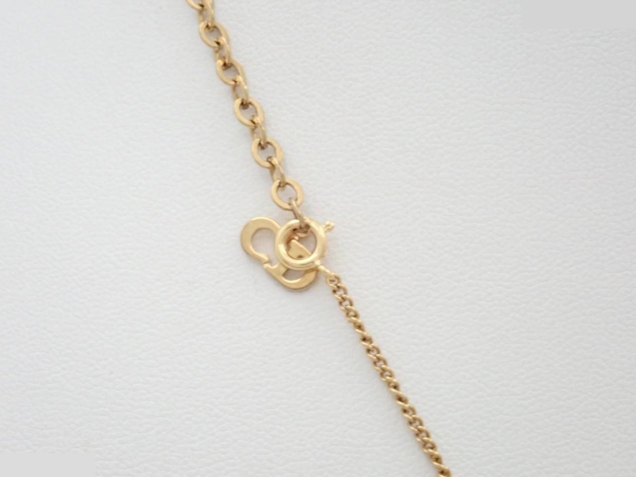 Gold necklace, chain approximately 44cm — view 2
