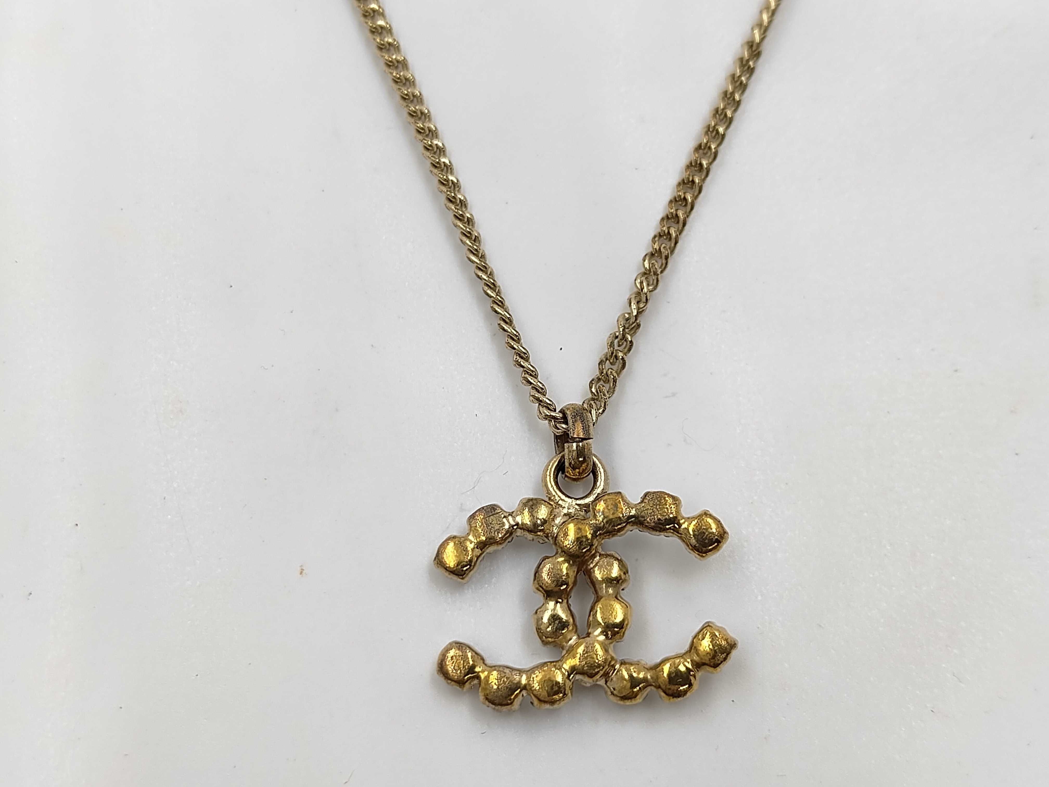 Coco Mark Rhinestone Necklace (with comments) 05V Necklace — view 2
