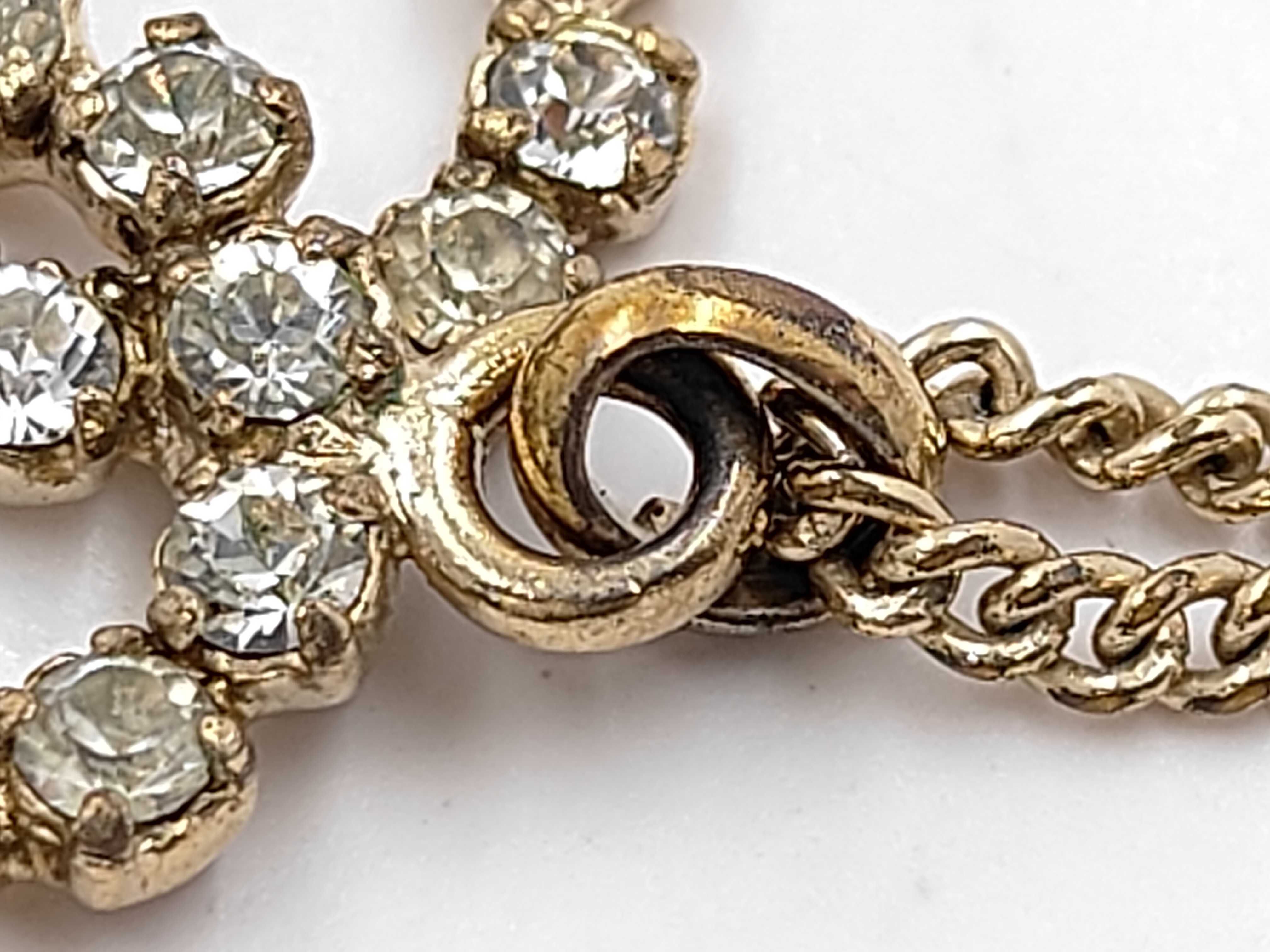 Coco Mark Rhinestone Necklace (with comments) 05V Necklace — view 8